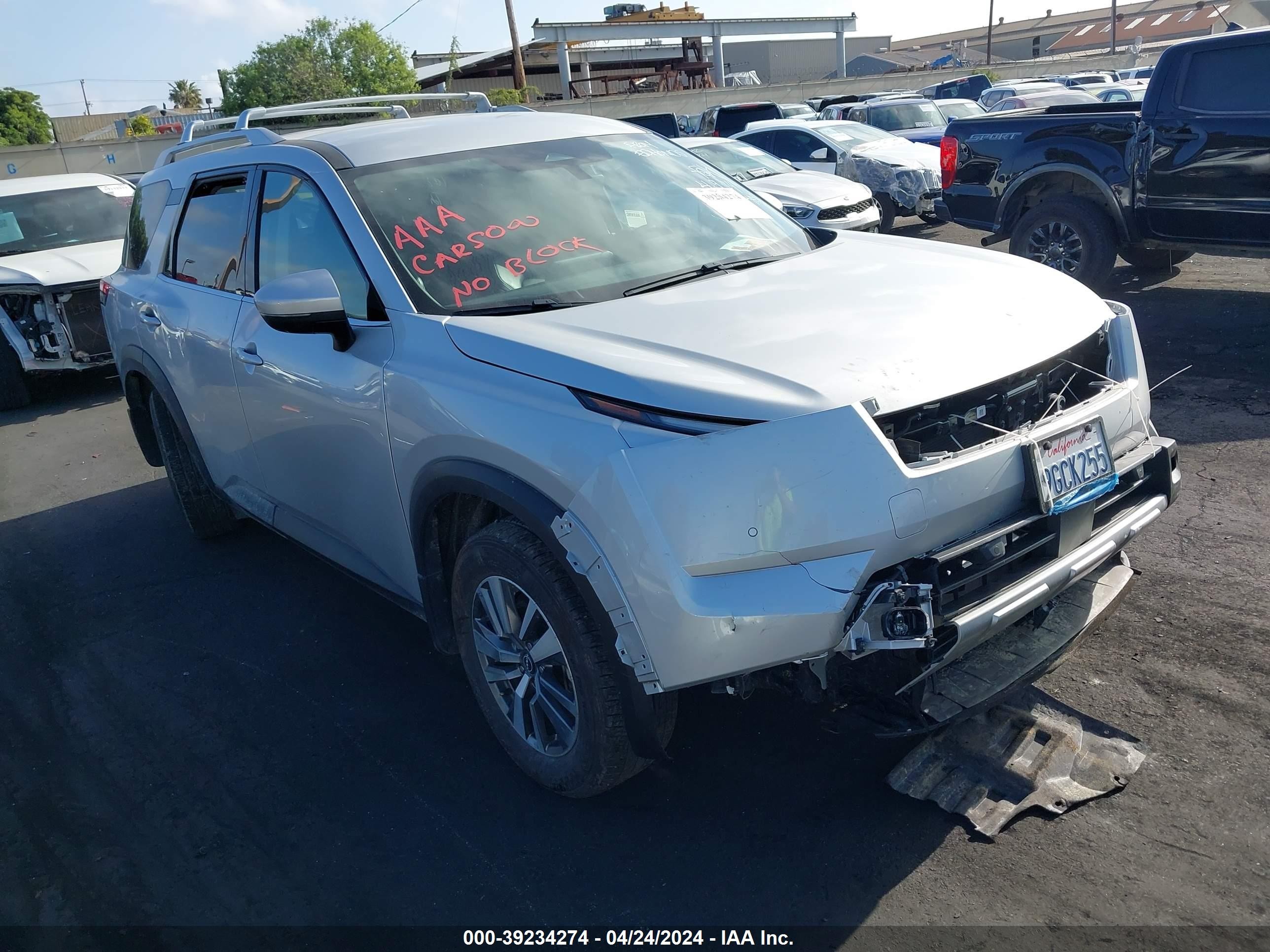 NISSAN PATHFINDER 2023 5n1dr3ca6pc233110