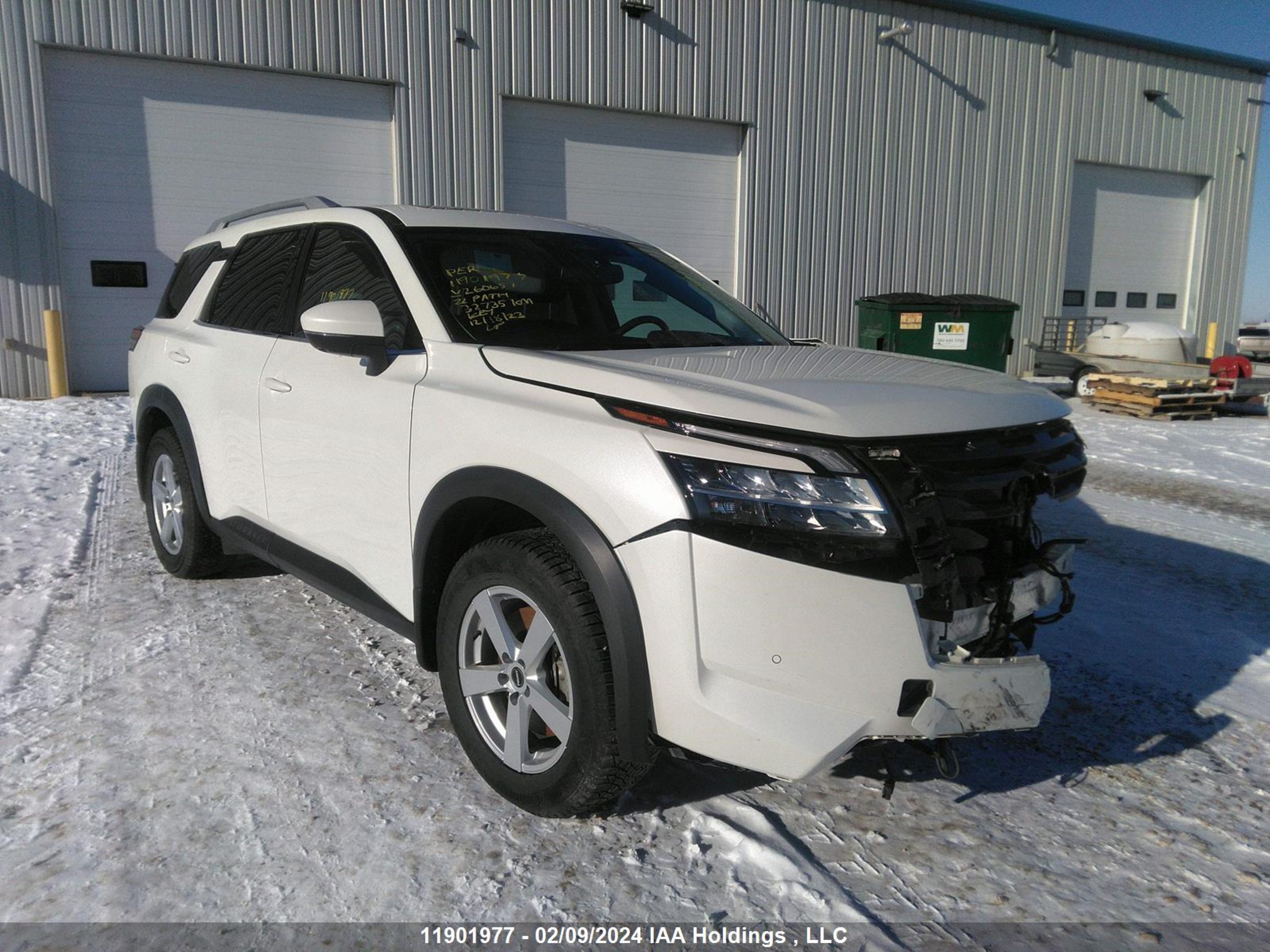 NISSAN PATHFINDER 2022 5n1dr3cexnc260651