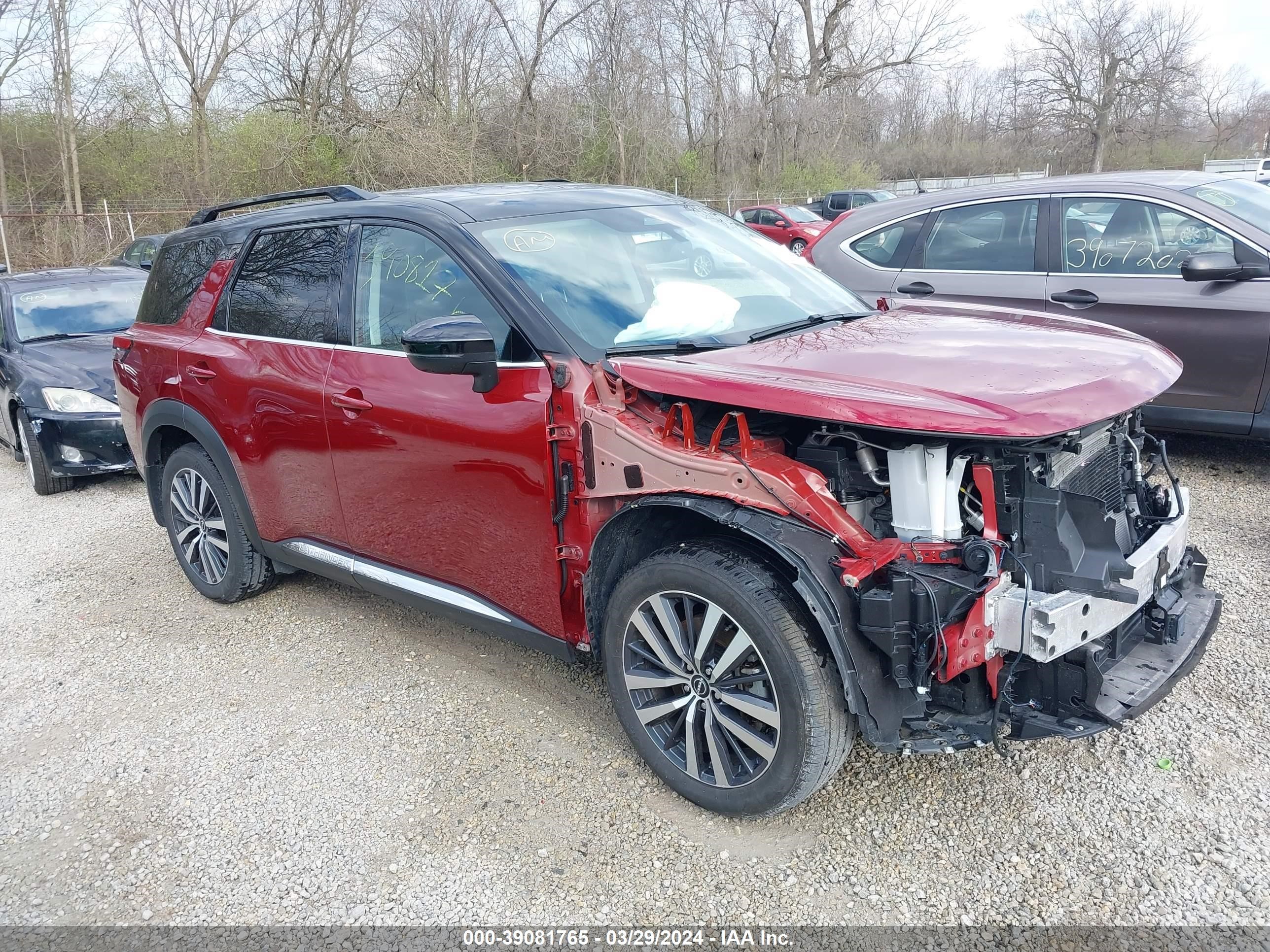 NISSAN PATHFINDER 2022 5n1dr3dk1nc246657