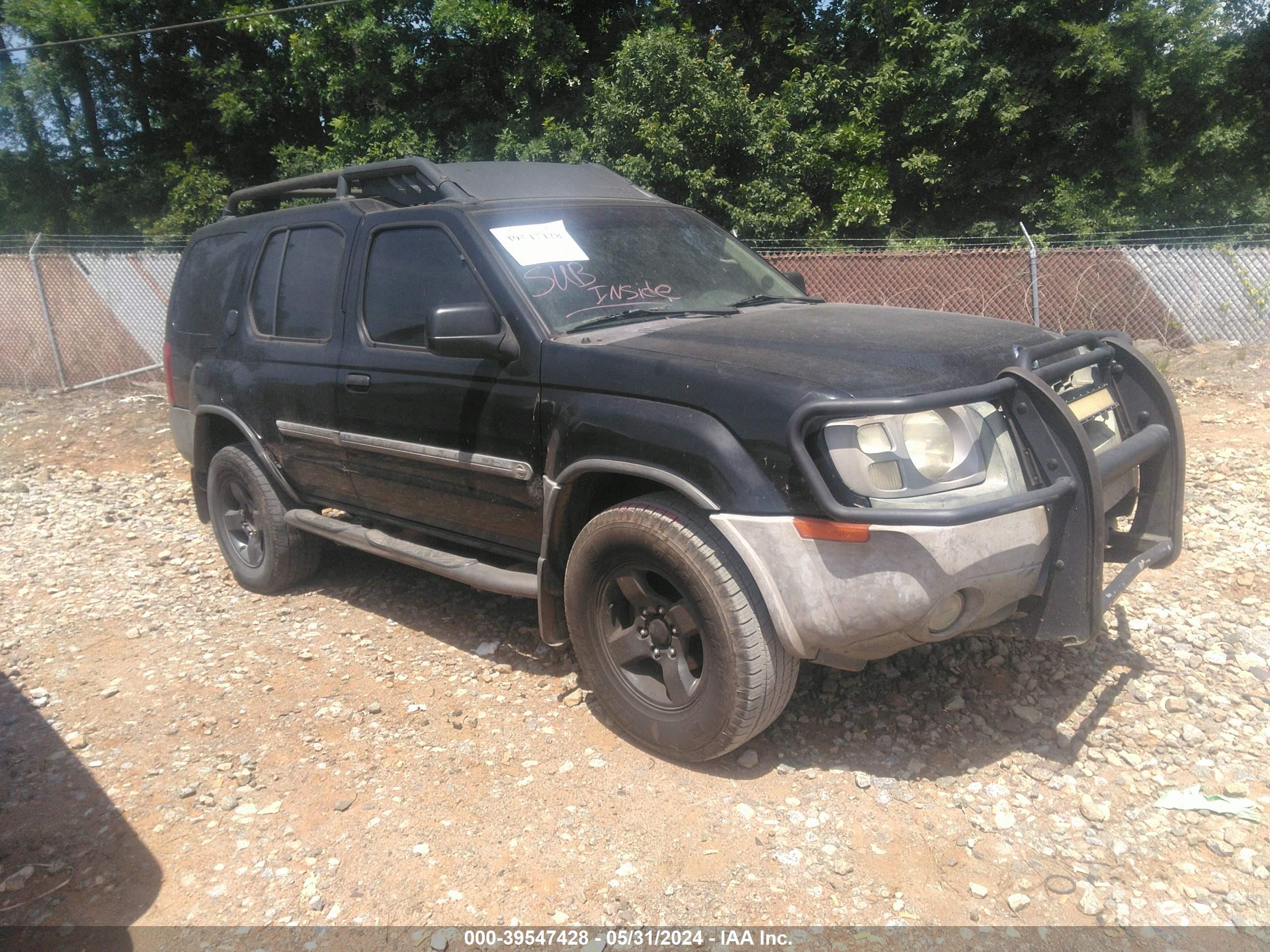 NISSAN XTERRA 2002 5n1ed28t32c523465