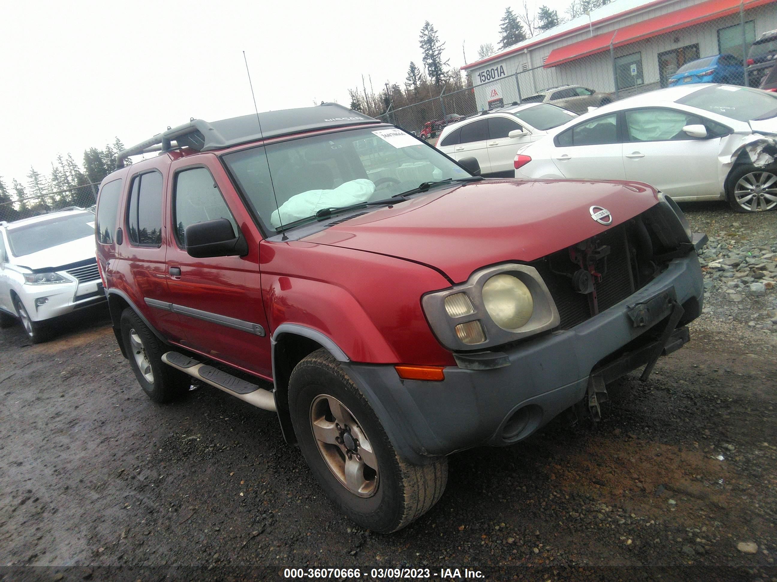 NISSAN XTERRA 2004 5n1ed28tx4c677626