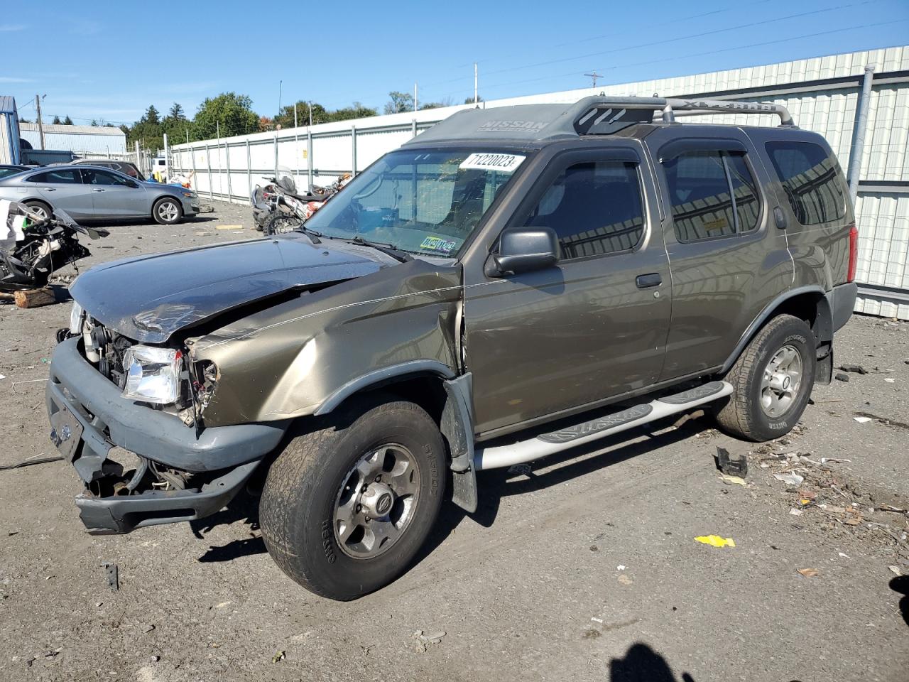 NISSAN XTERRA 2001 5n1ed28y41c505048