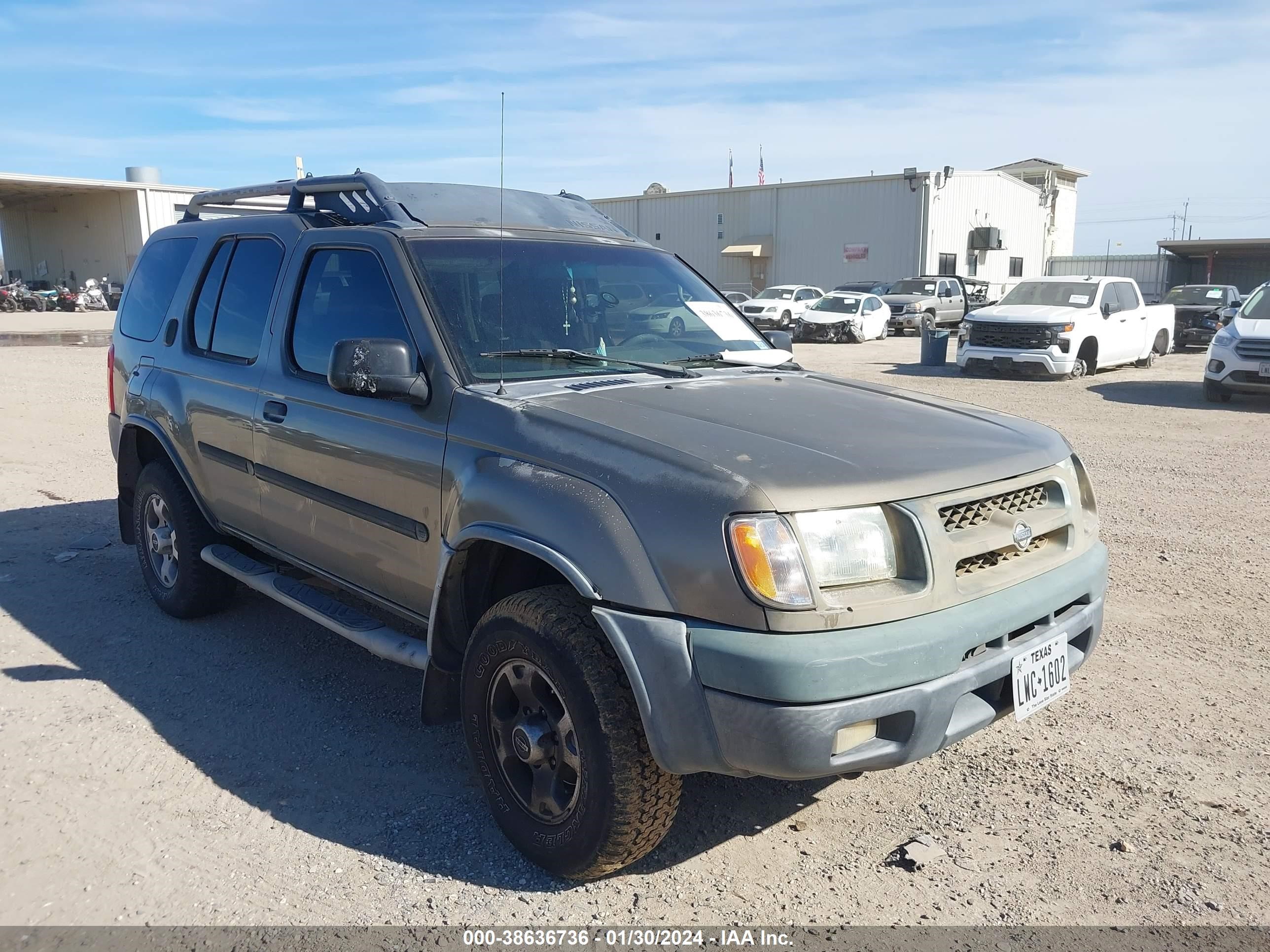 NISSAN XTERRA 2001 5n1ed28y61c559693