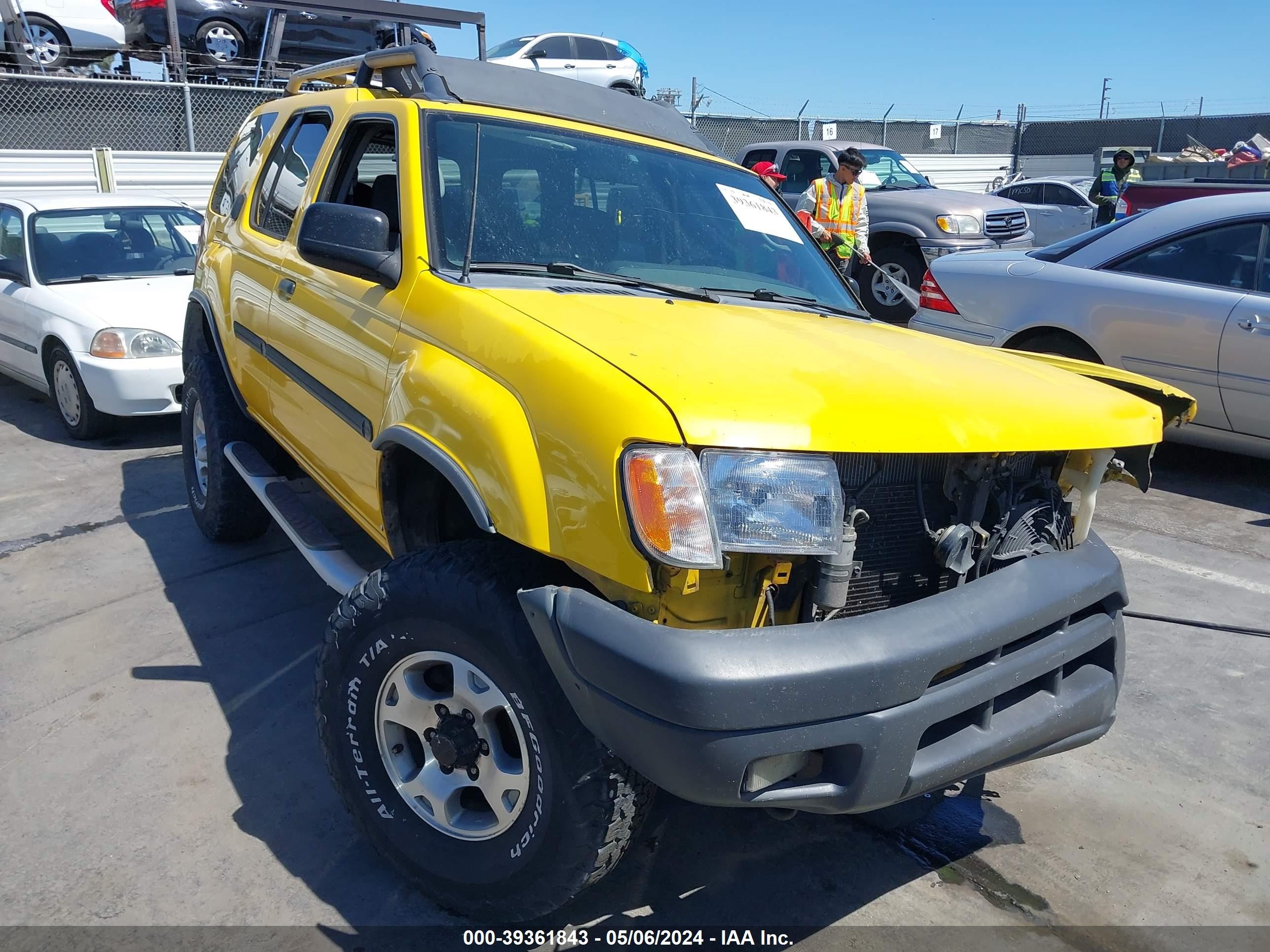 NISSAN XTERRA 2001 5n1ed28y81c556794