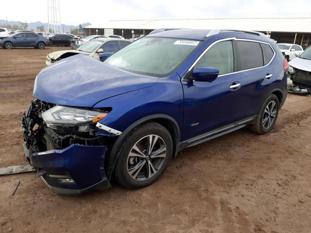 NISSAN ROGUE SV H 2017 5n1et2mt3hc810290