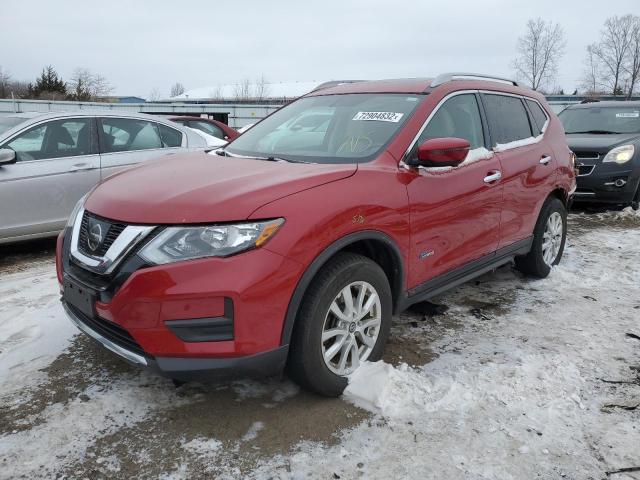 NISSAN ROGUE SV H 2017 5n1et2mv2hc826823