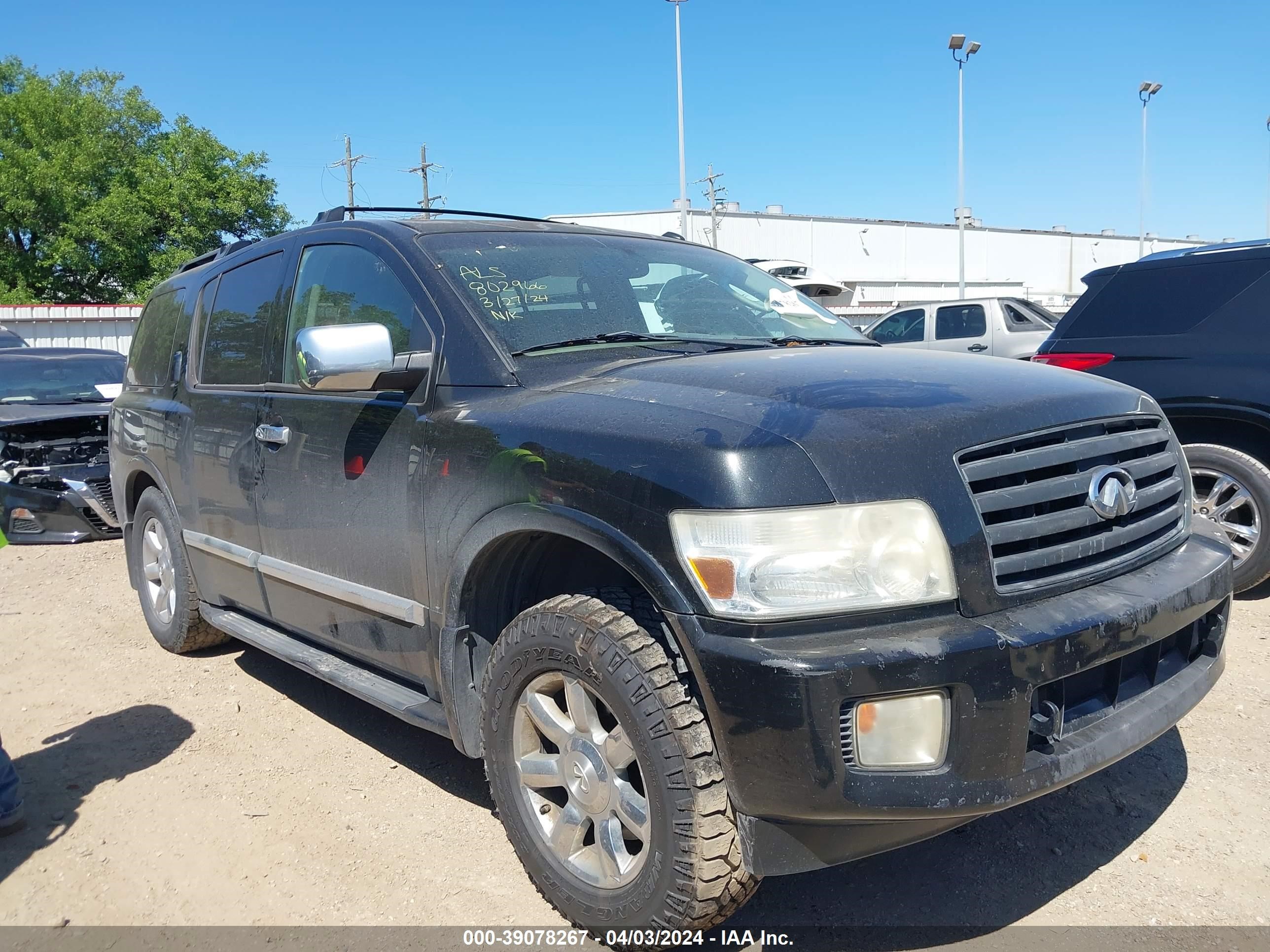 INFINITI QX56 2007 5n3aa08a07n802966