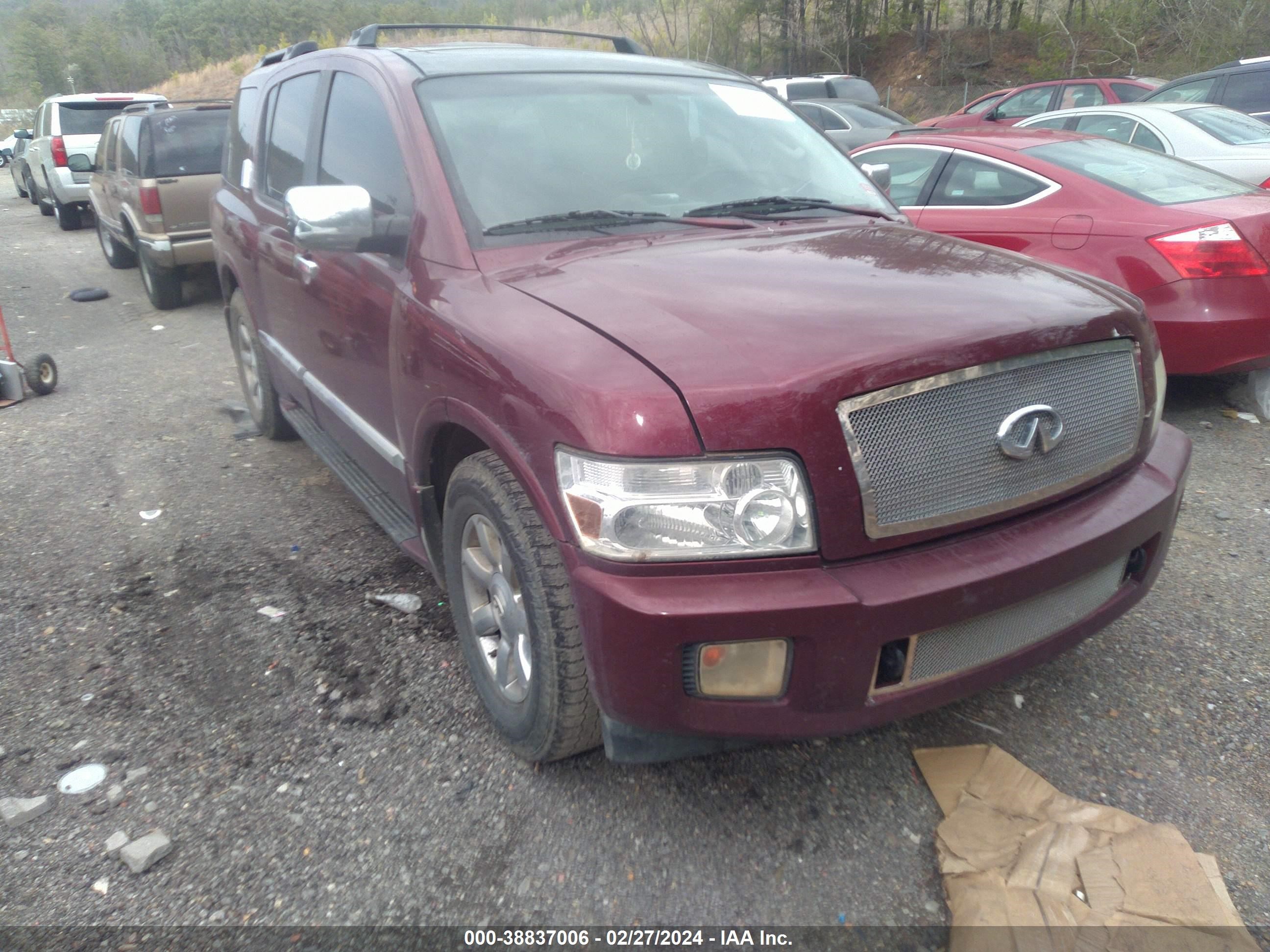 INFINITI QX56 2007 5n3aa08a47n801691