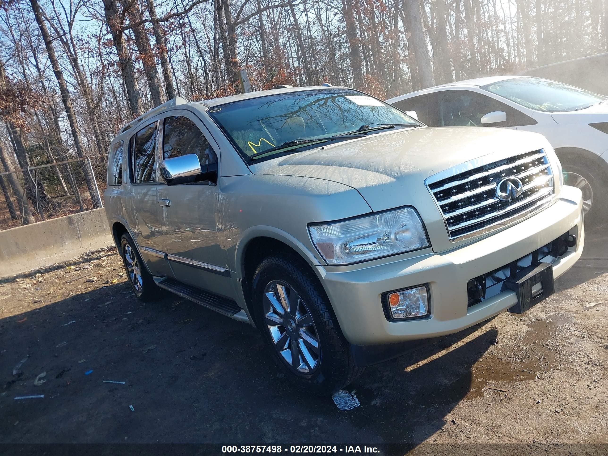 INFINITI QX56 2008 5n3aa08cx8n905606