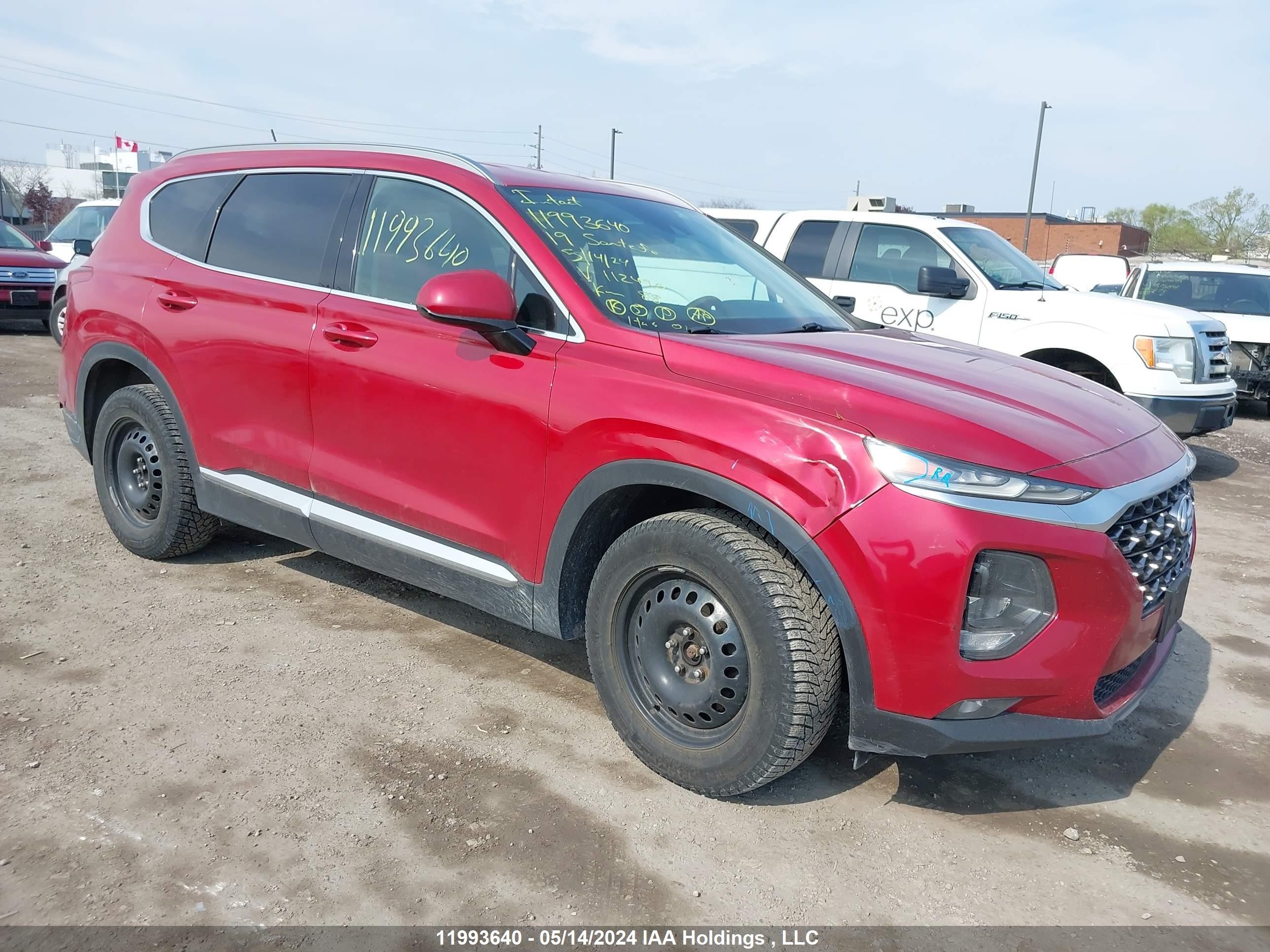 HYUNDAI SANTA FE 2019 5nms23ad8kh112490