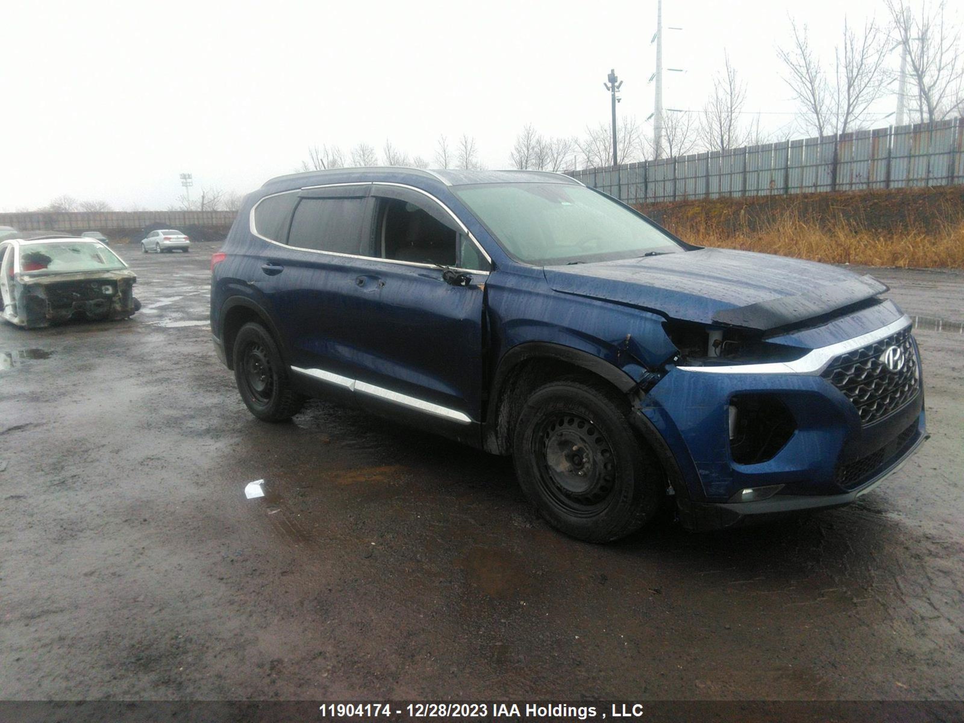 HYUNDAI SANTA FE 2019 5nms2cad3kh006920