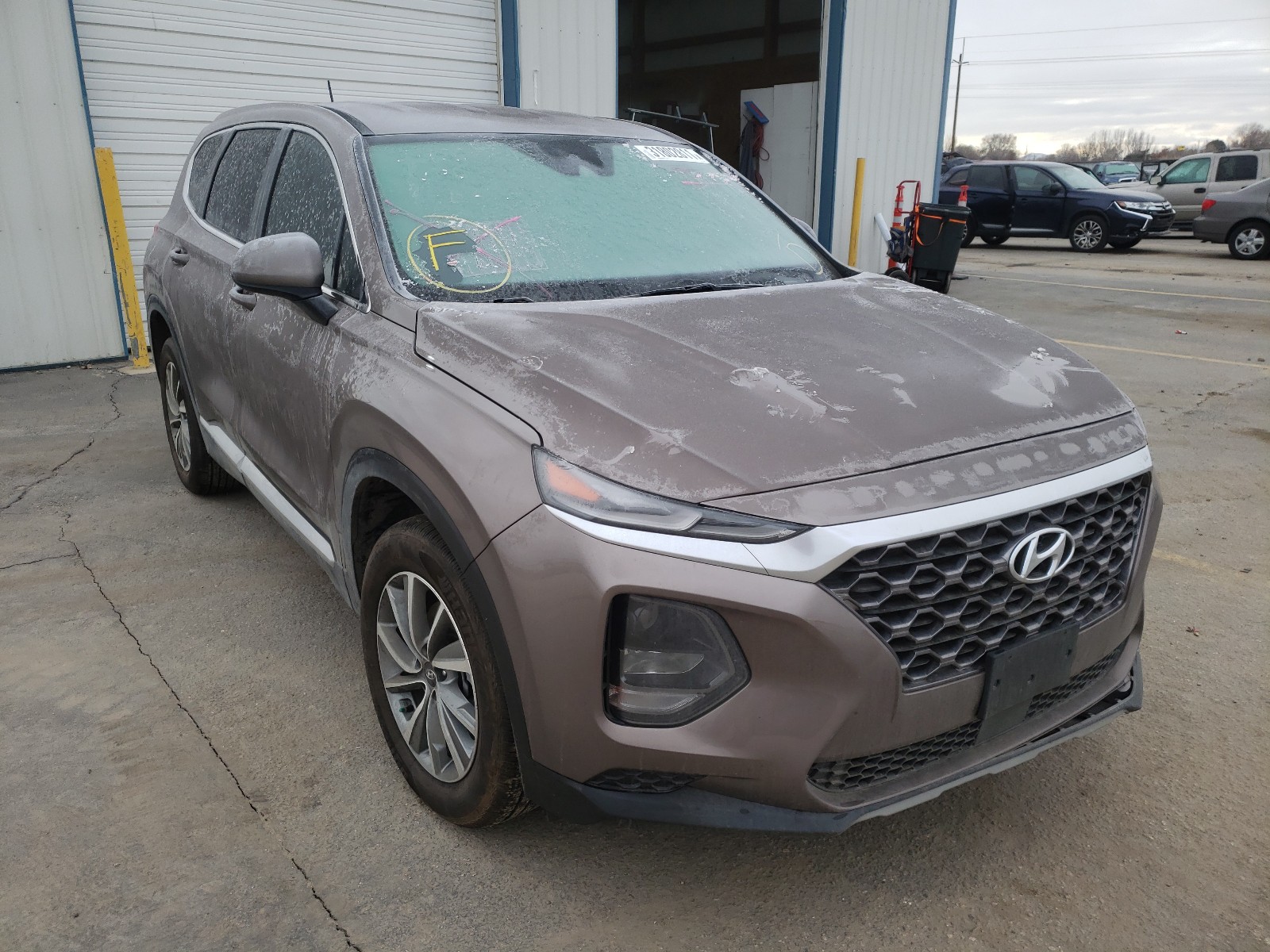 HYUNDAI SANTA FE S 2019 5nms2cad7kh118281