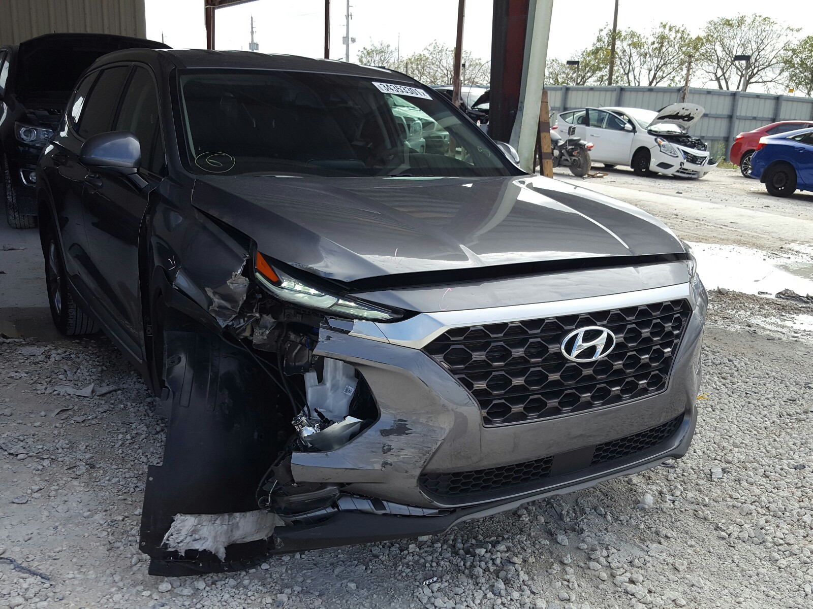 HYUNDAI SANTA FE S 2019 5nms33ad3kh076530