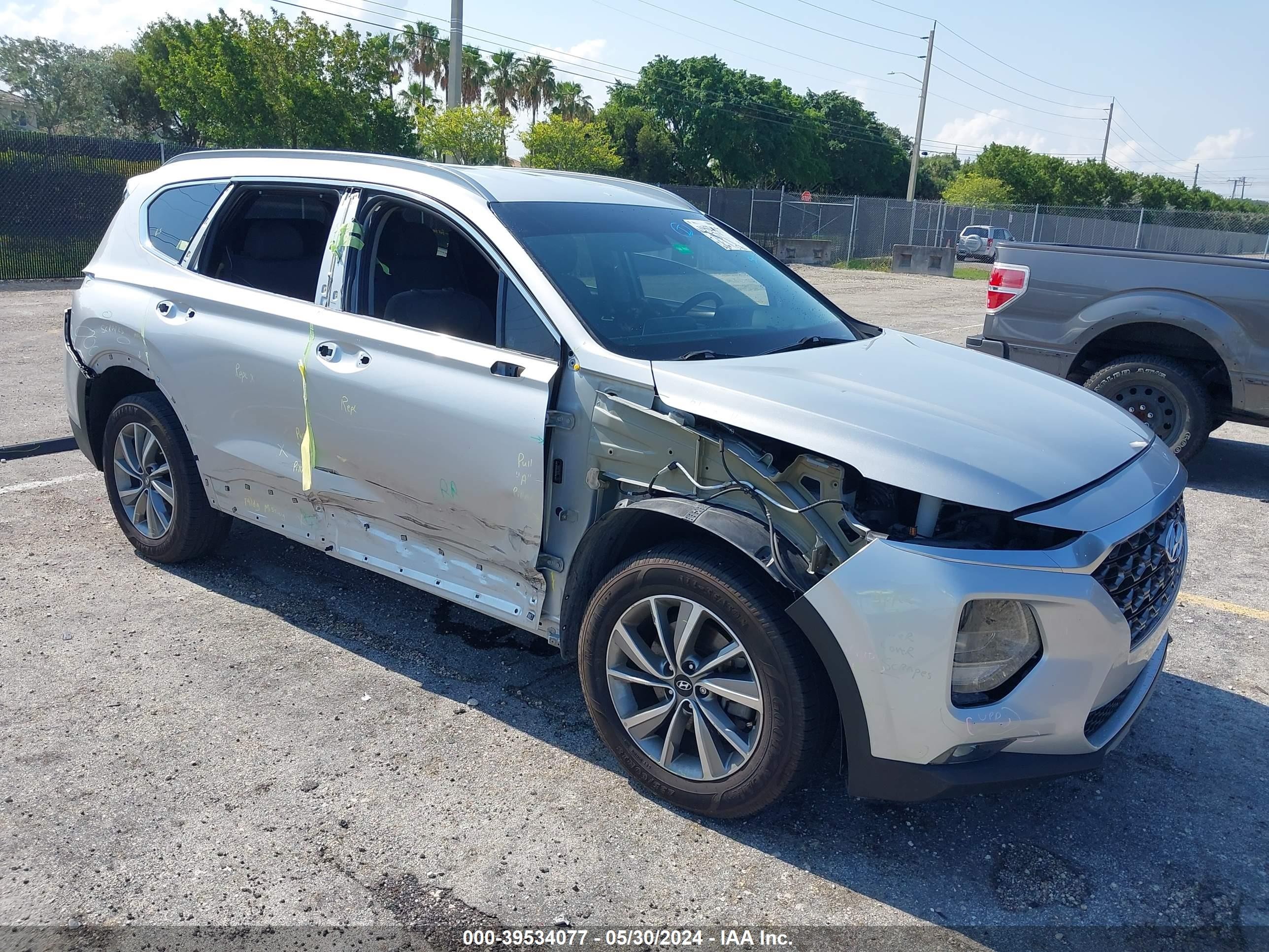 HYUNDAI SANTA FE 2019 5nms33ad3kh080495