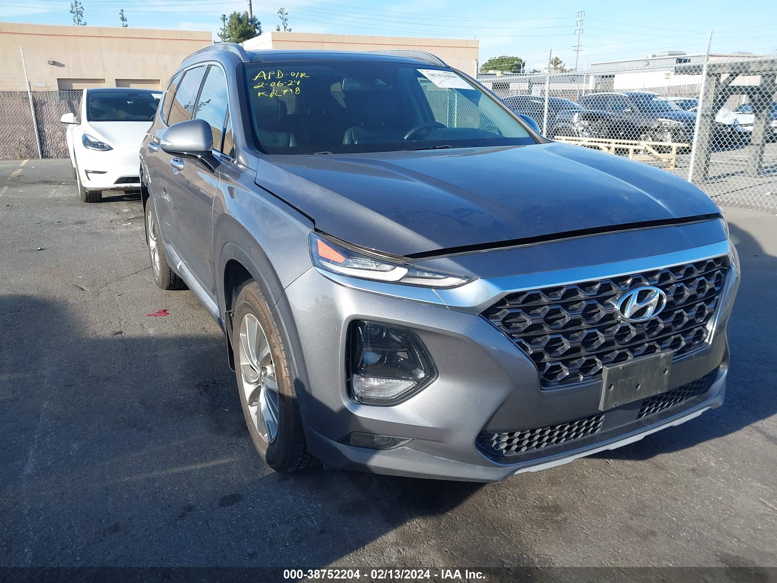 HYUNDAI SANTA FE 2020 5nms33ad9lh143925