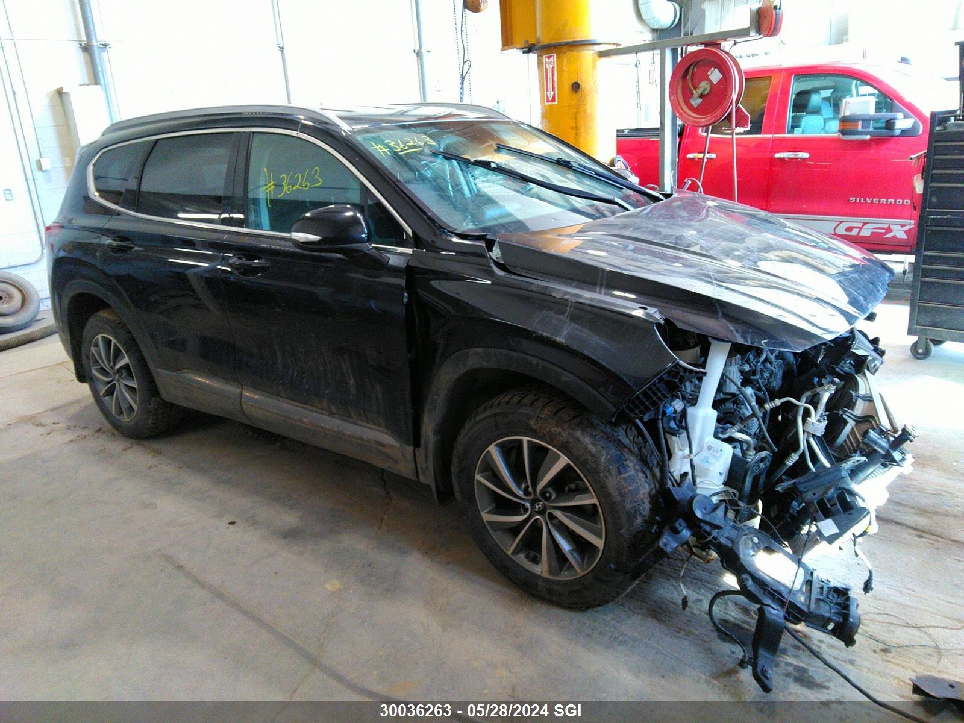 HYUNDAI SANTA FE 2019 5nms3caa1kh040440