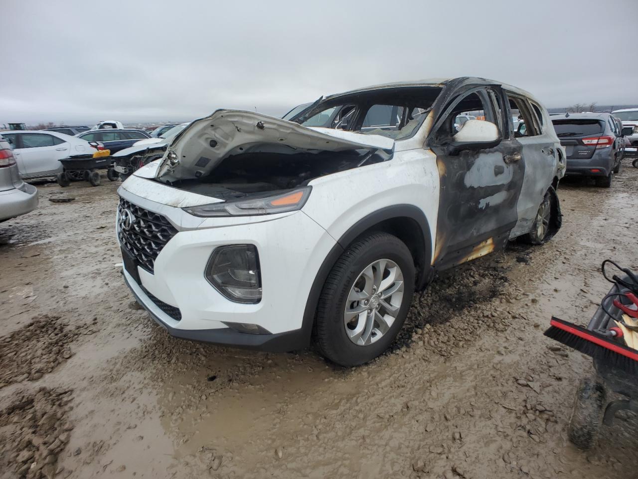 HYUNDAI SANTA FE 2019 5nms3cad1kh040528