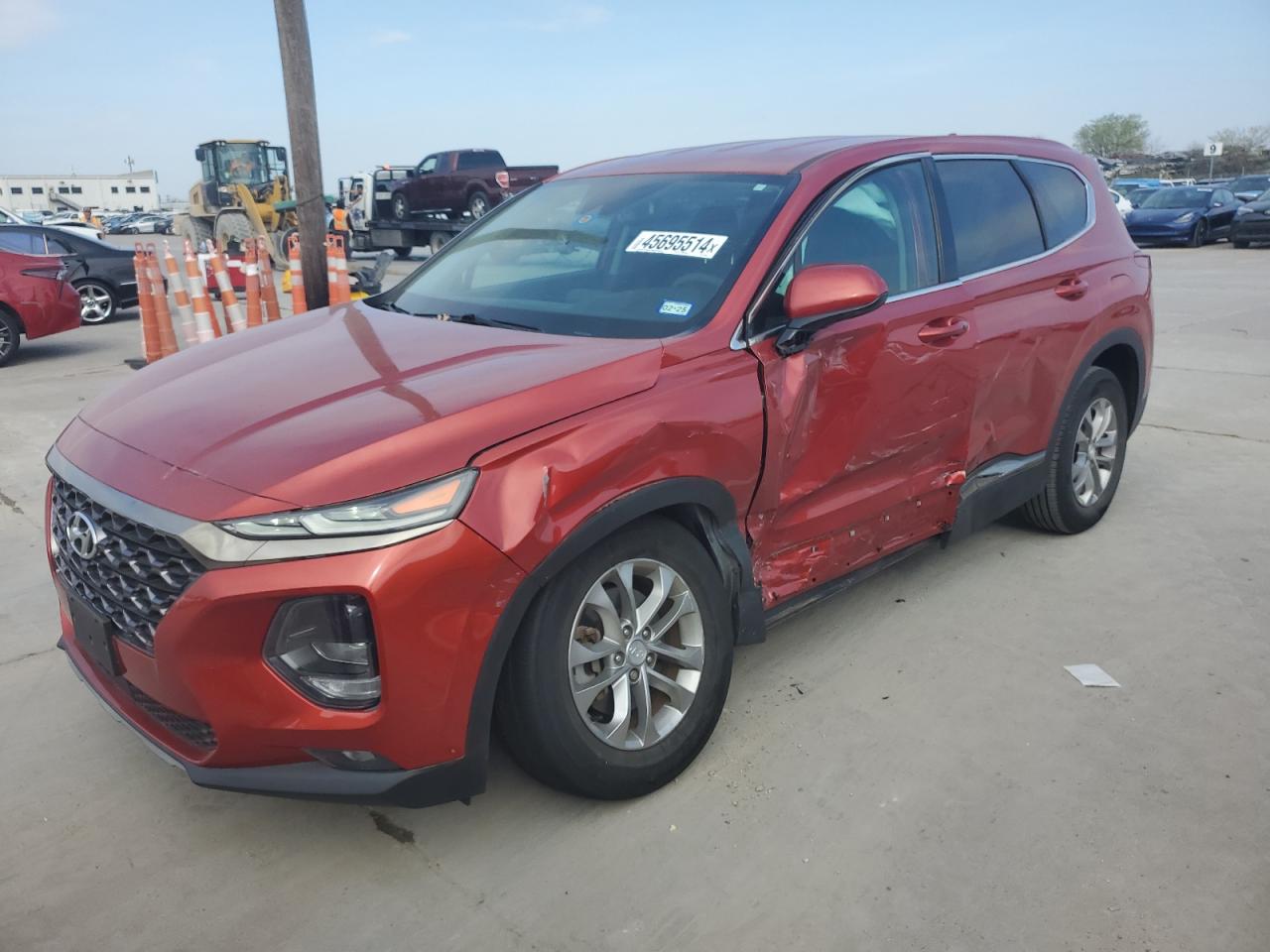 HYUNDAI SANTA FE 2019 5nms3cad8kh059626