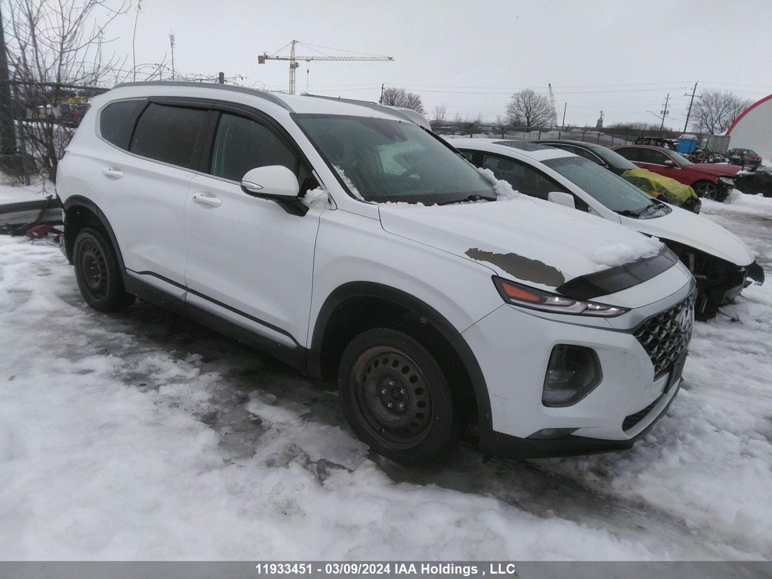 HYUNDAI SANTA FE 2019 5nms3cad8kh111806