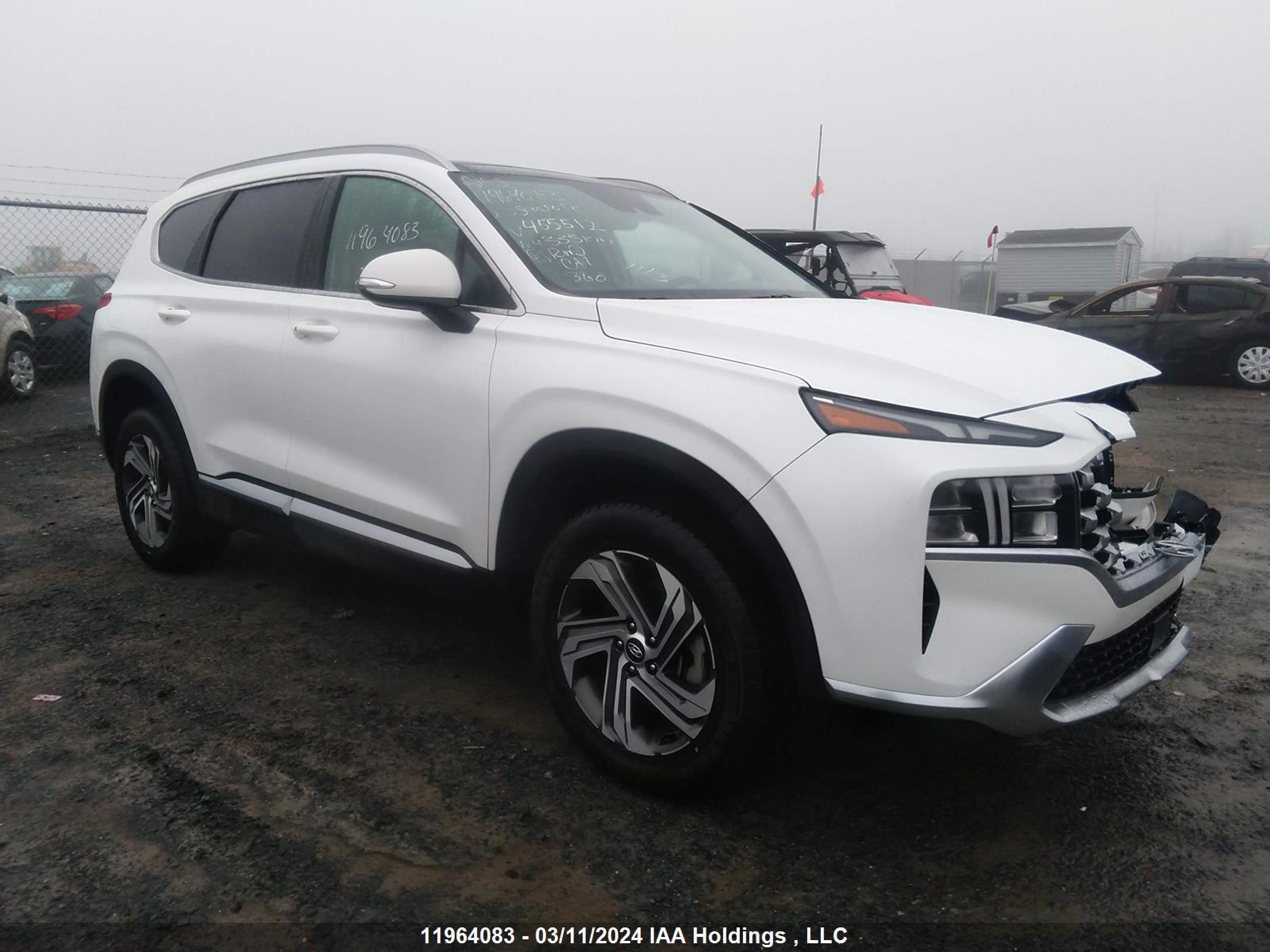 HYUNDAI SANTA FE 2022 5nms3daj1nh455512