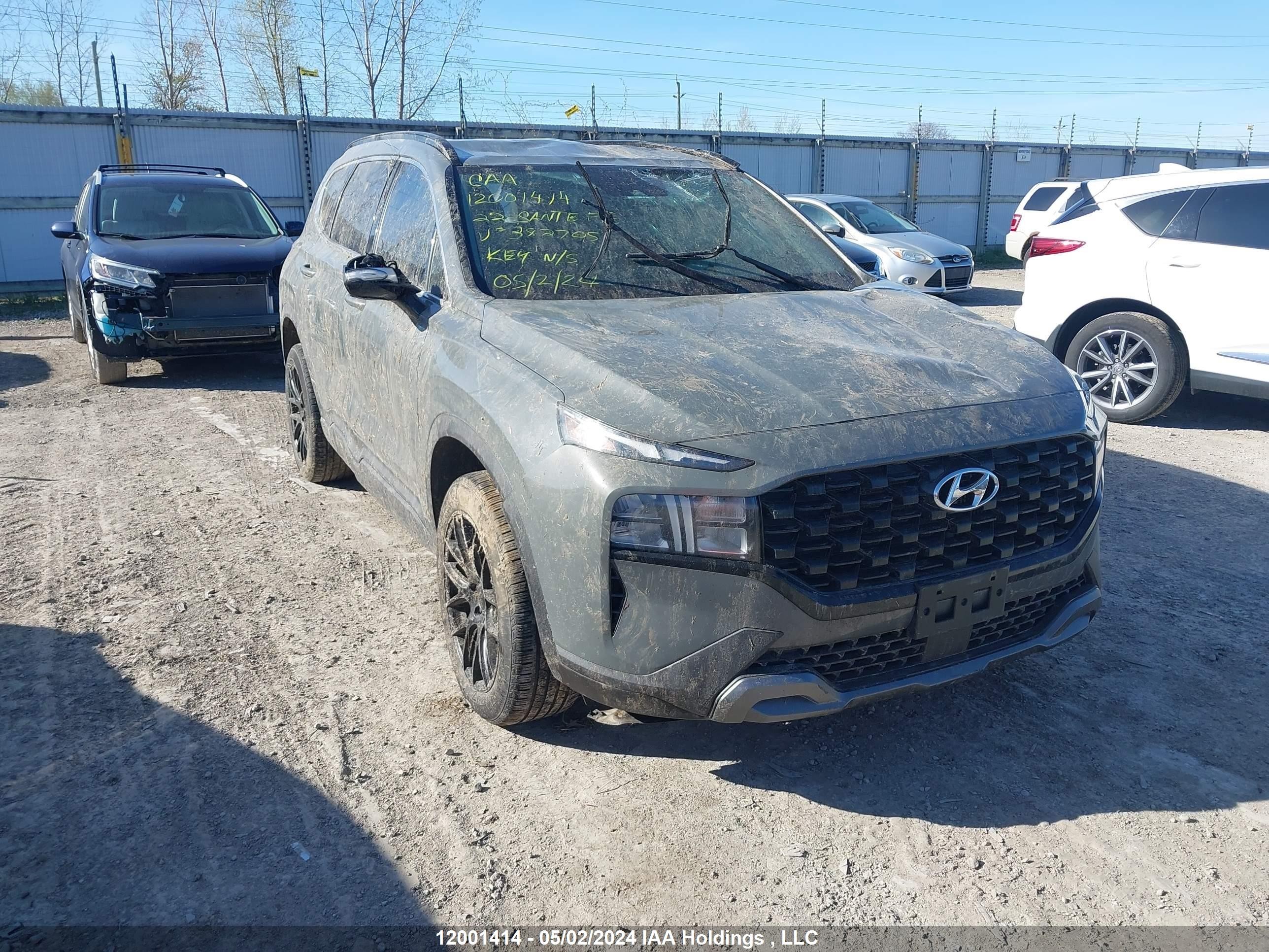 HYUNDAI SANTA FE 2022 5nms3dal6nh382705