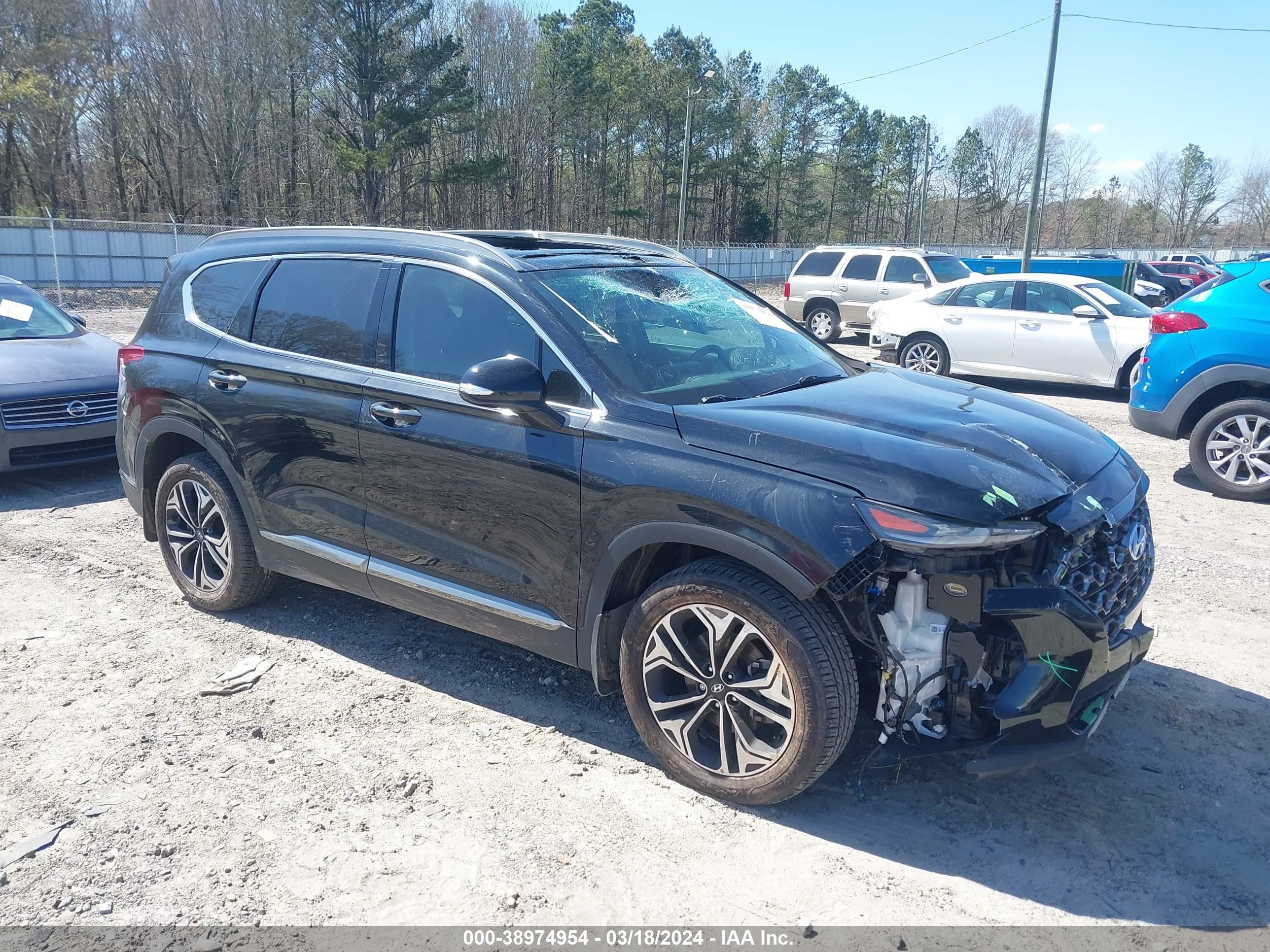 HYUNDAI SANTA FE 2019 5nms53aa1kh105894