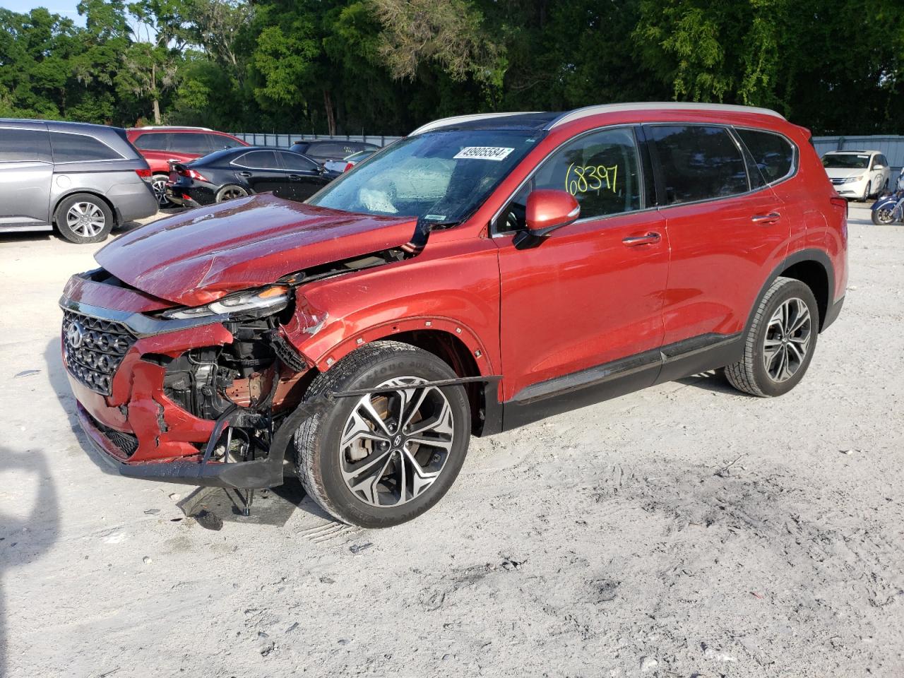 HYUNDAI SANTA FE 2019 5nms53aa7kh042364