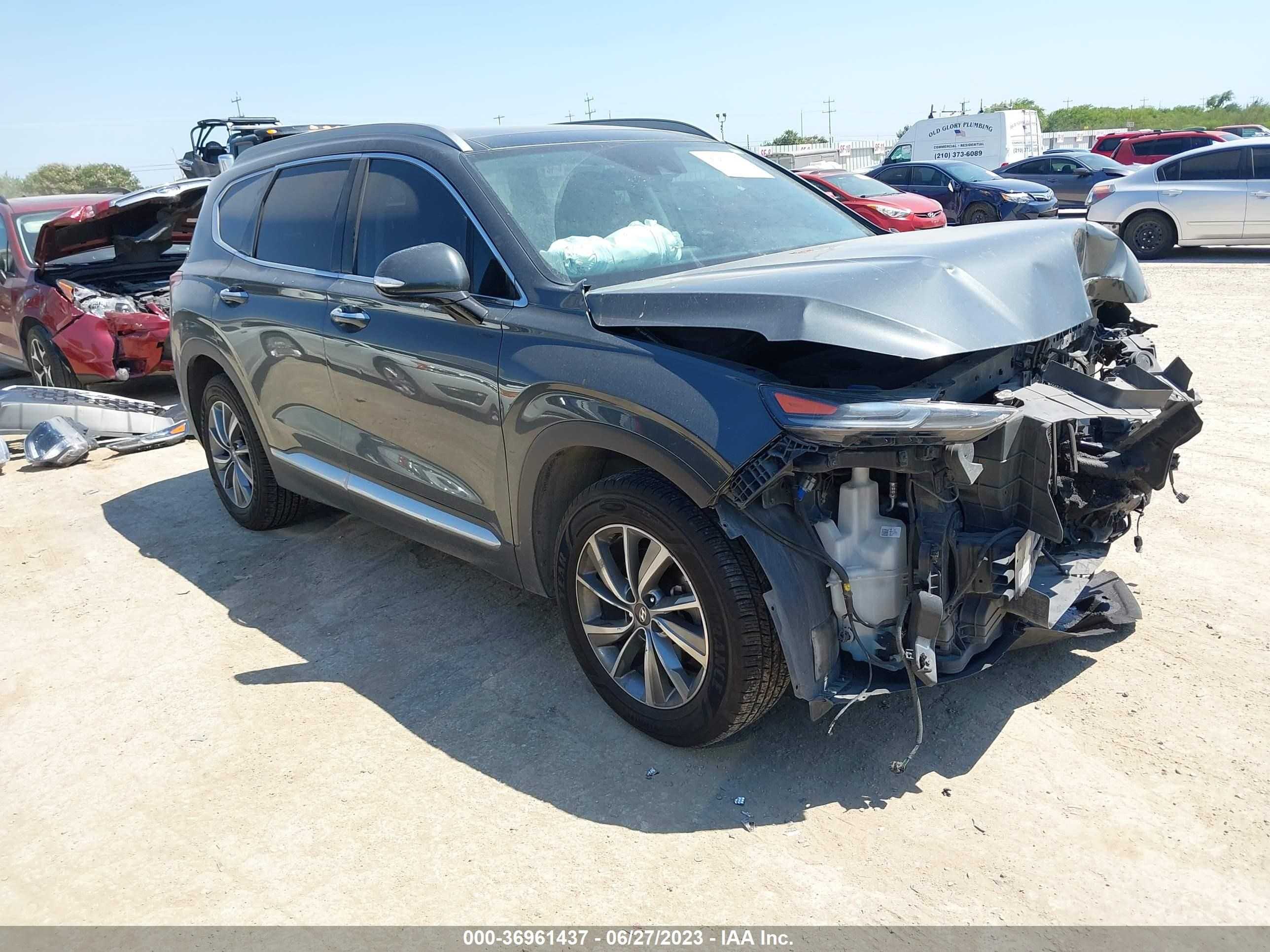 HYUNDAI SANTA FE 2019 5nms53ad3kh059088