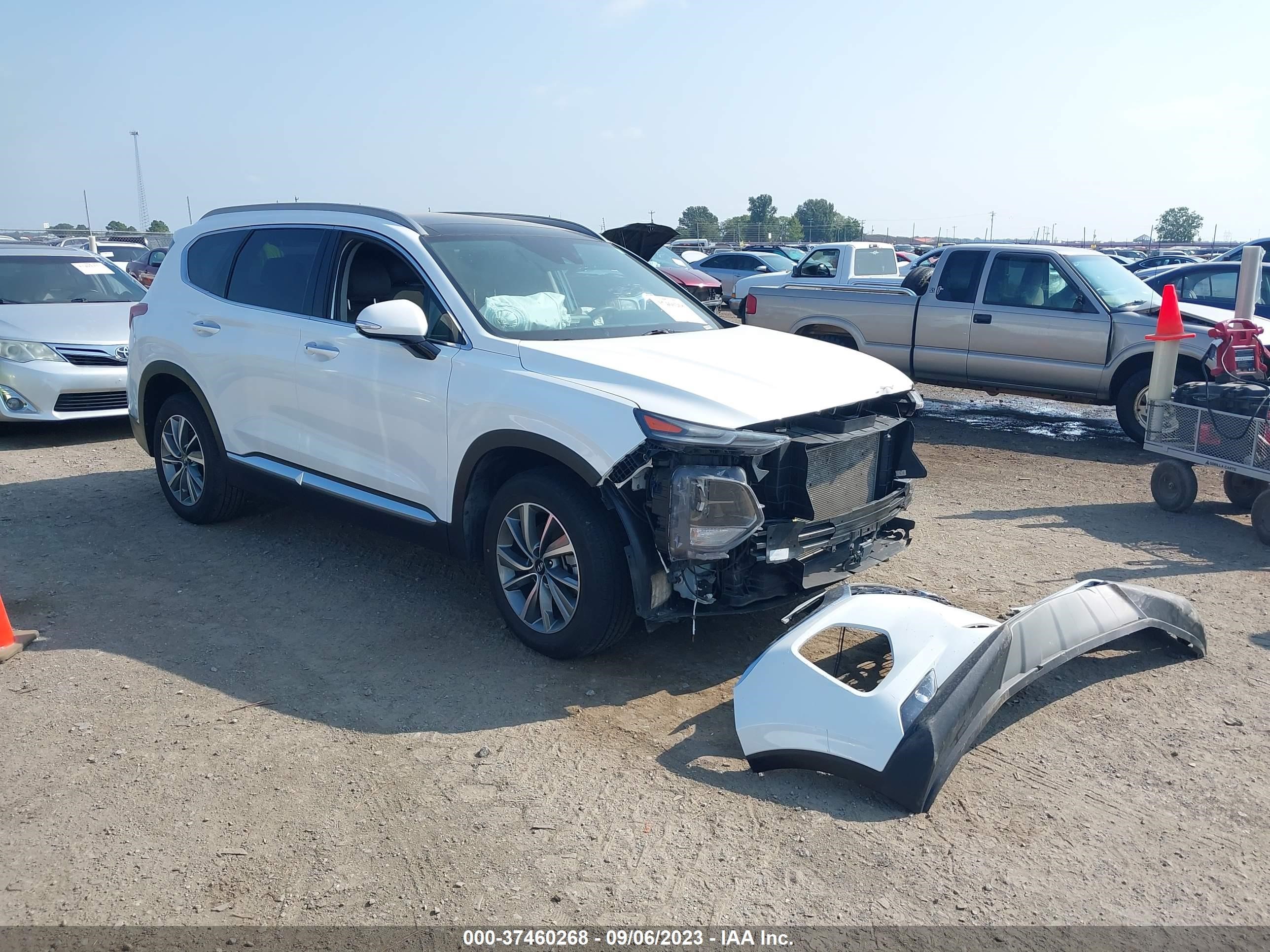 HYUNDAI SANTA FE 2019 5nms53ad6kh040356