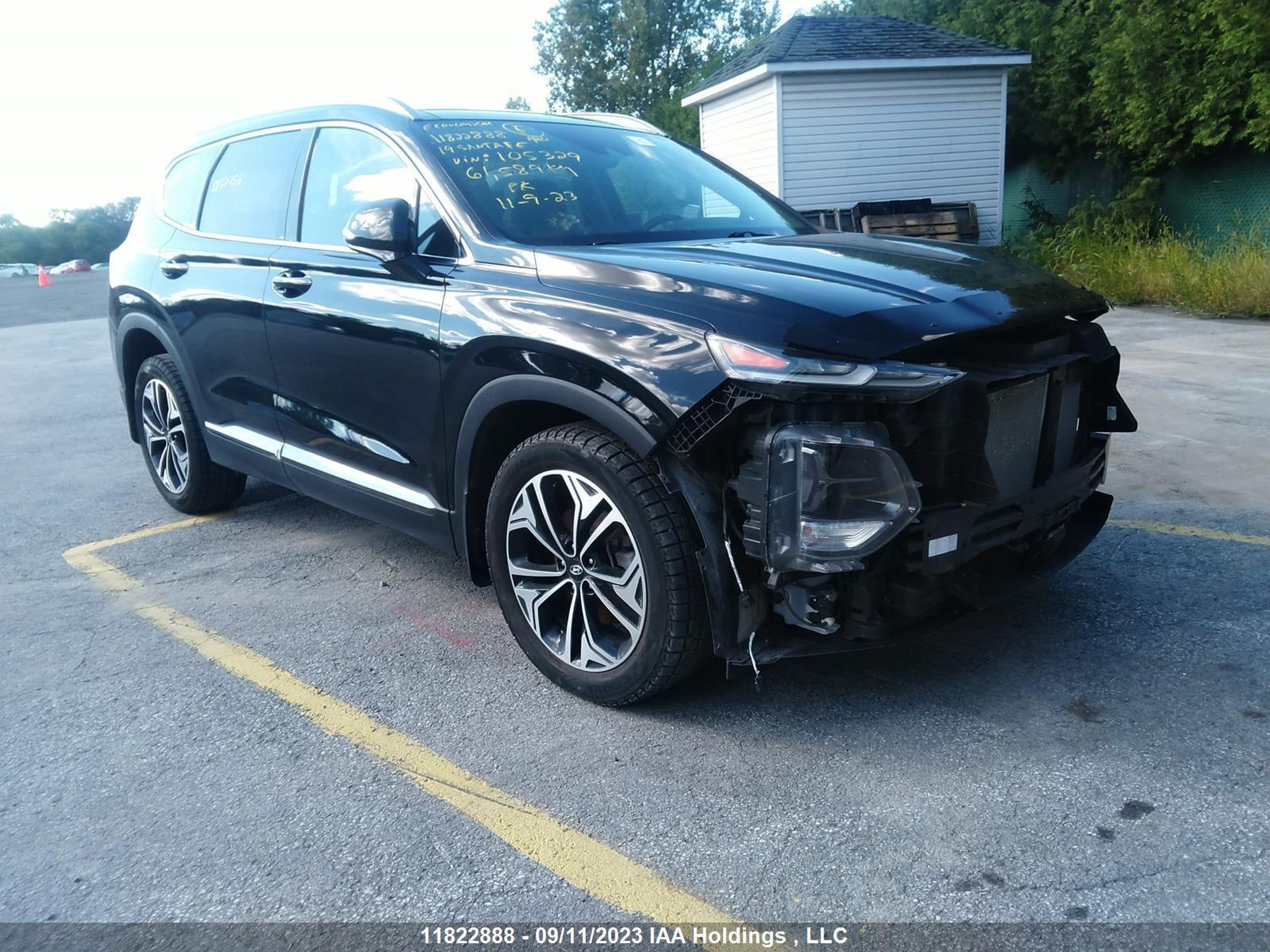 HYUNDAI SANTA FE 2019 5nms5caa3kh105329