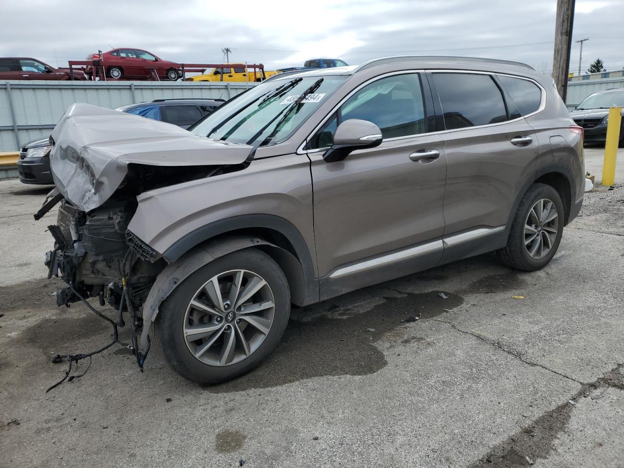 HYUNDAI SANTA FE 2019 5nms5cad0kh069531