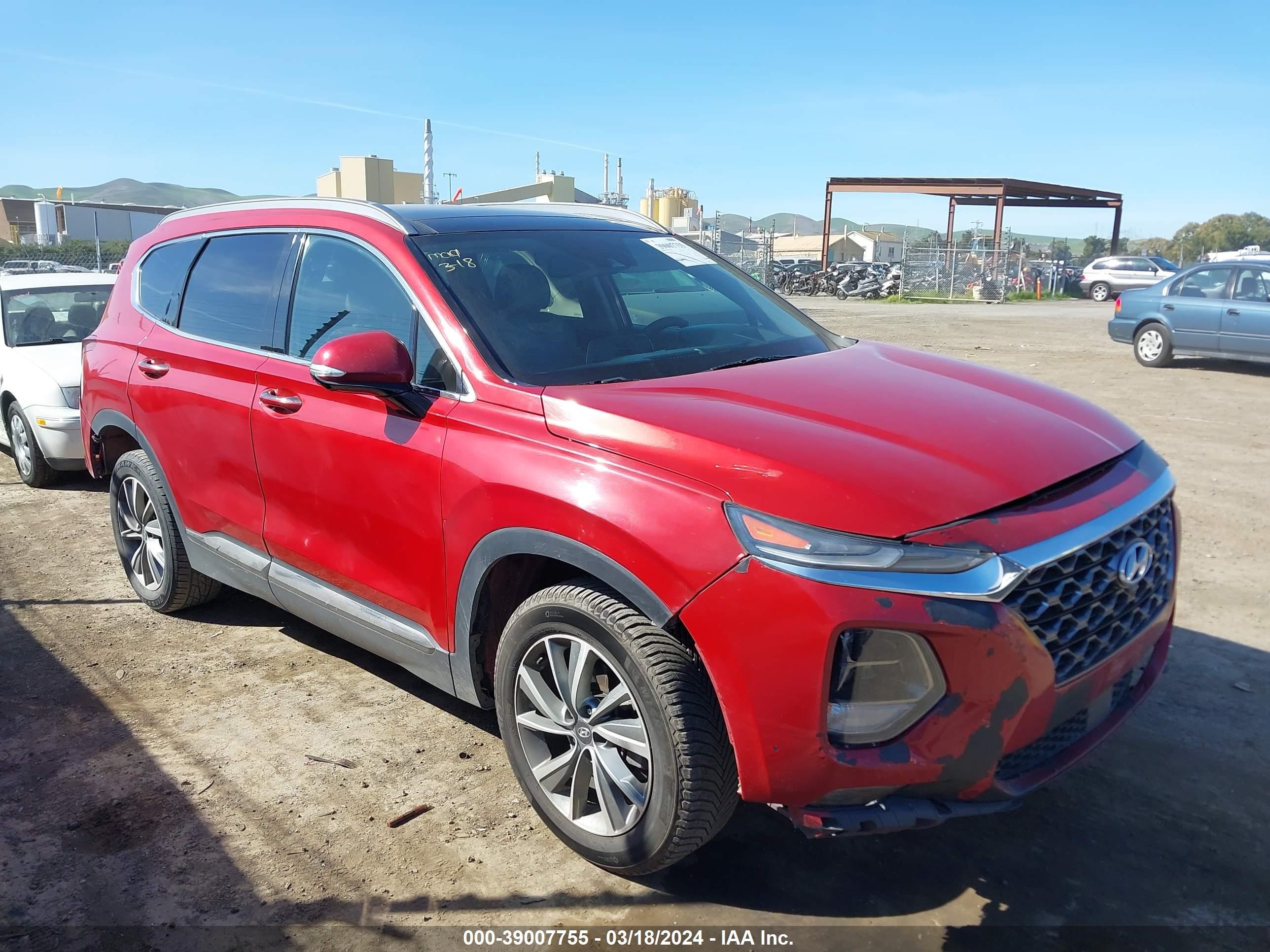 HYUNDAI SANTA FE 2020 5nms5cad0lh158260