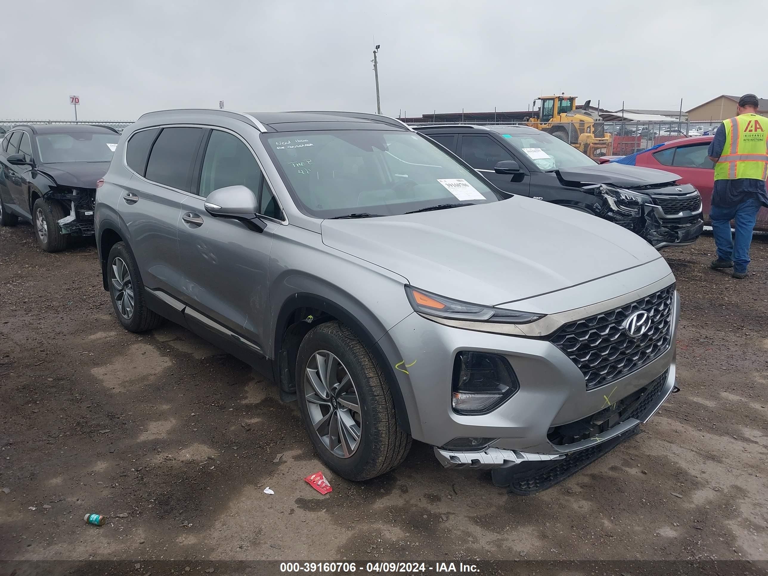 HYUNDAI SANTA FE 2020 5nms5cad8lh264455