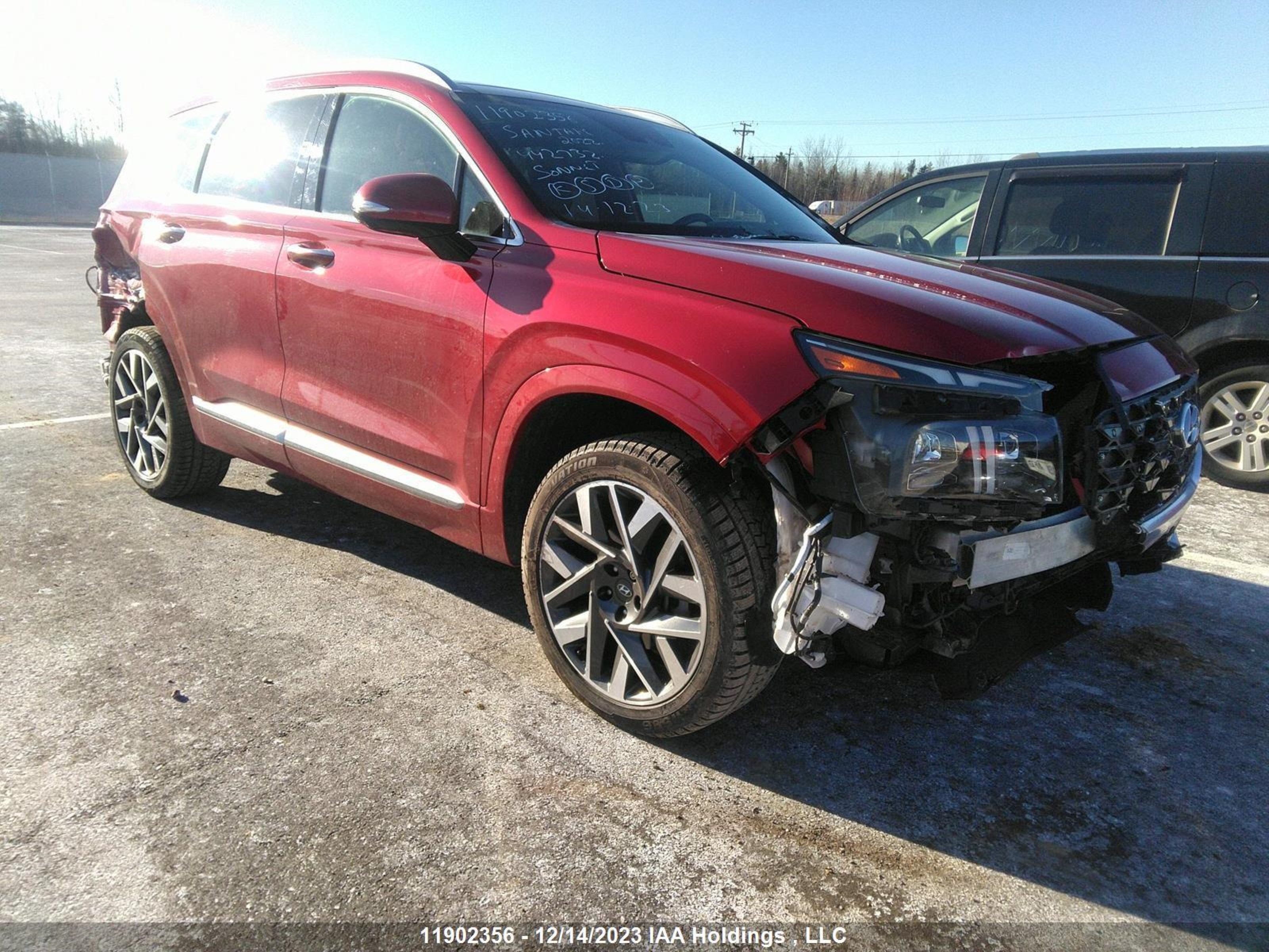 HYUNDAI SANTA FE 2022 5nms5dal0nh442732