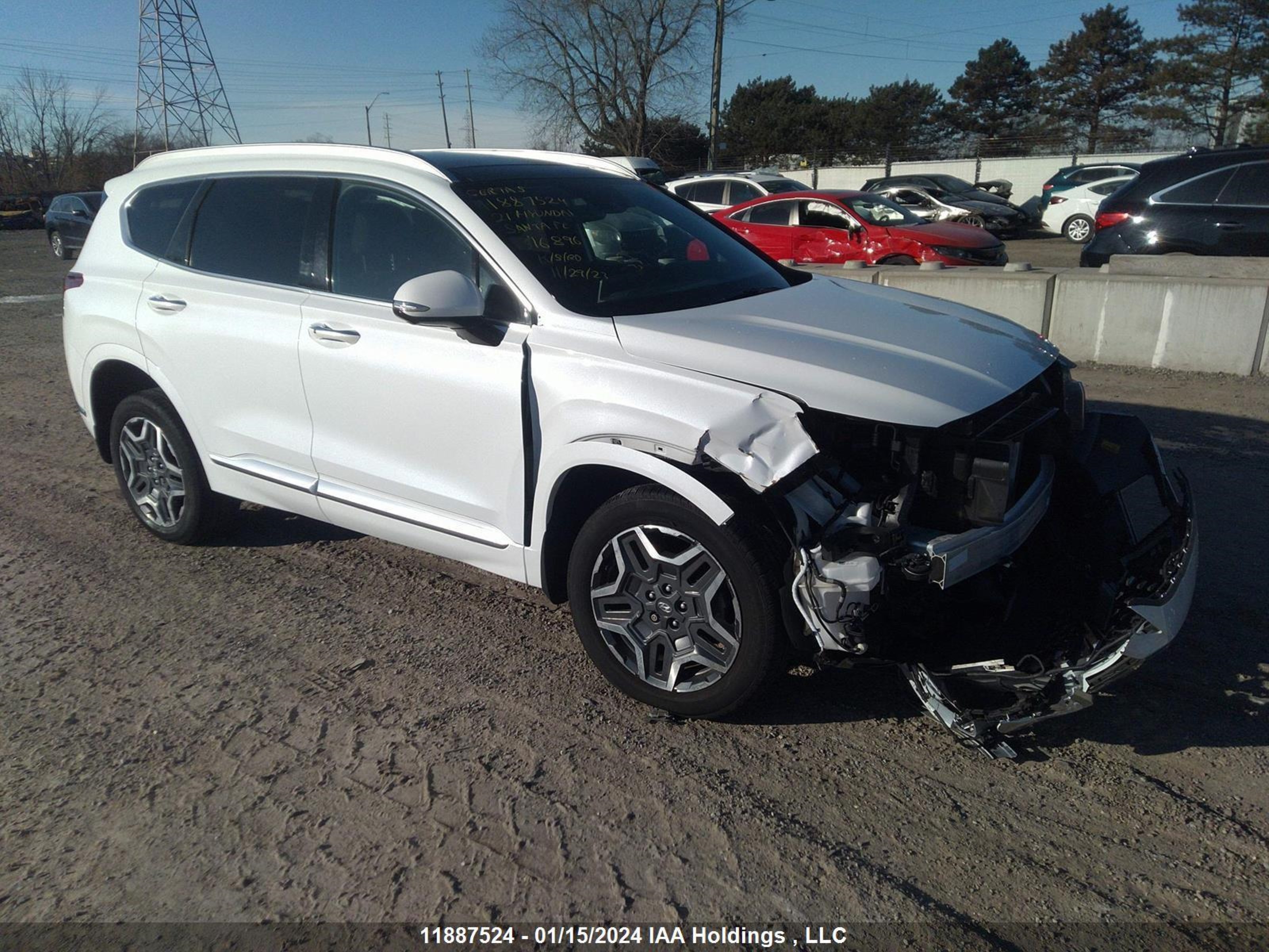 HYUNDAI SANTA FE 2021 5nms5dal5mh316896