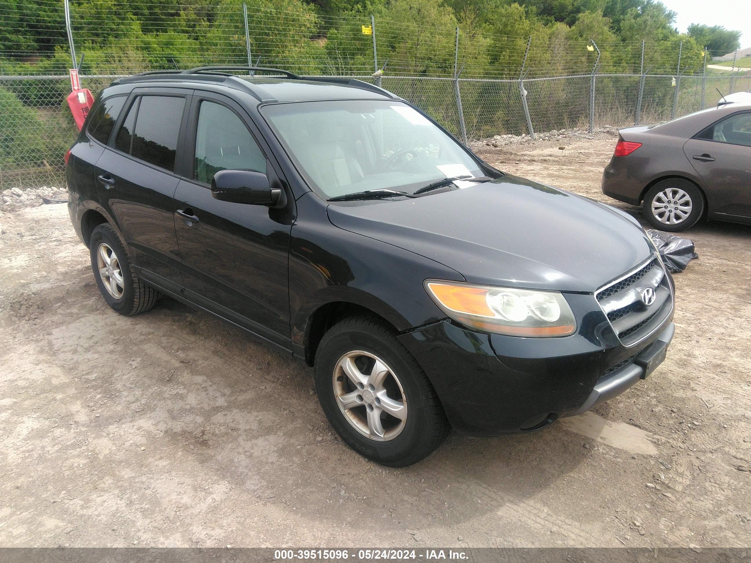 HYUNDAI SANTA FE 2007 5nmsg13d07h048780