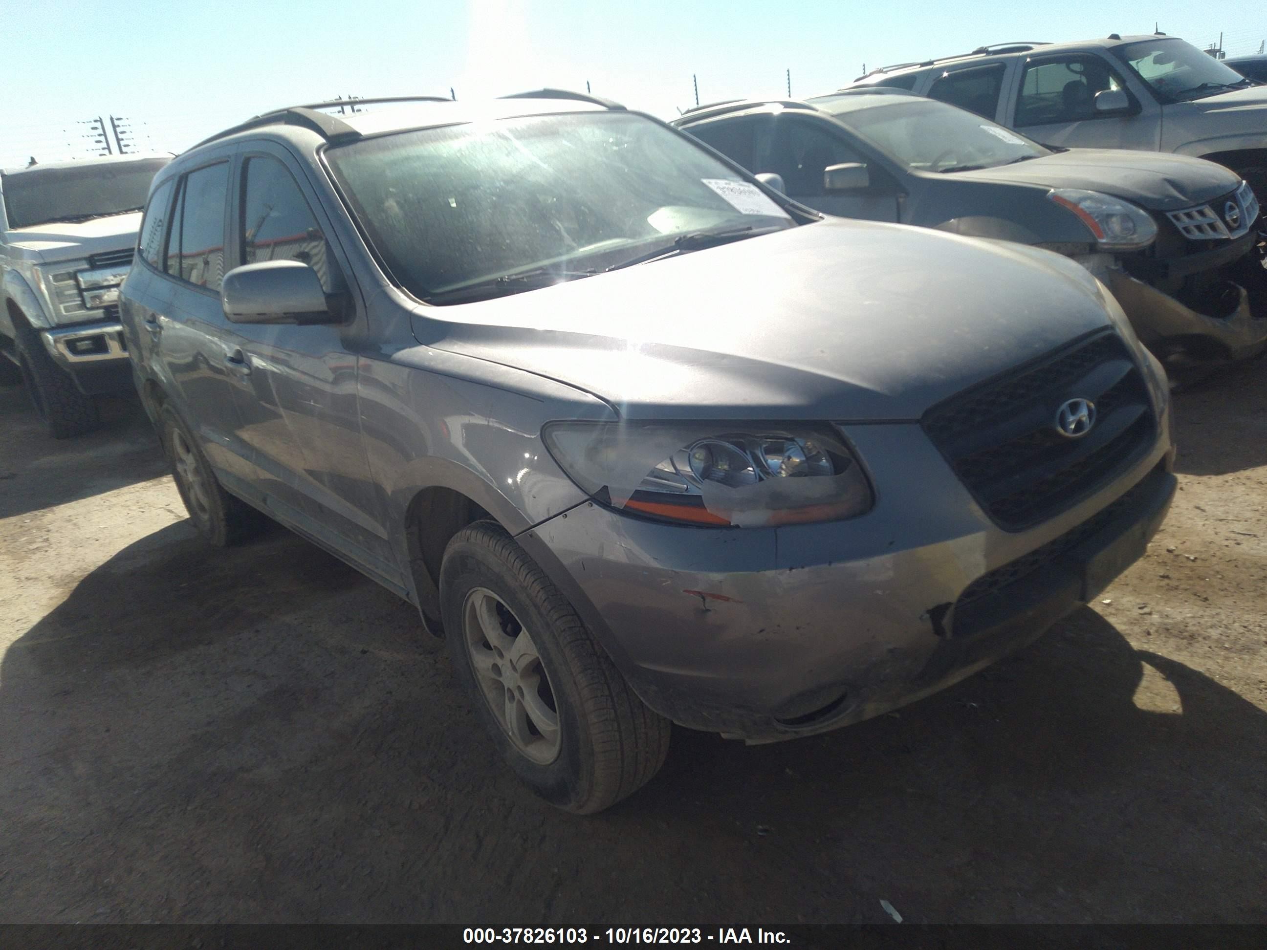 HYUNDAI SANTA FE 2008 5nmsg13d08h215432