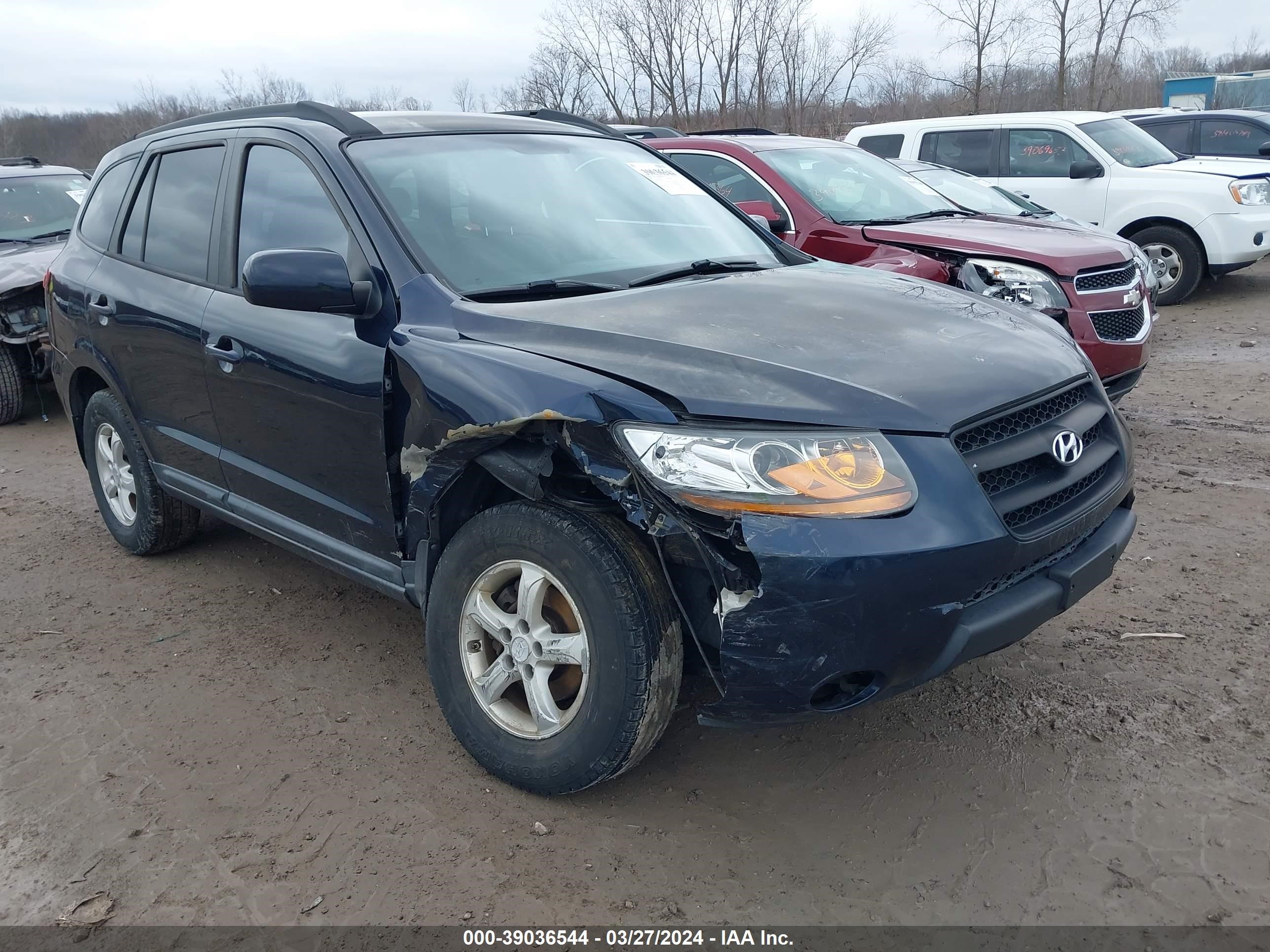 HYUNDAI SANTA FE 2008 5nmsg13d08h227869