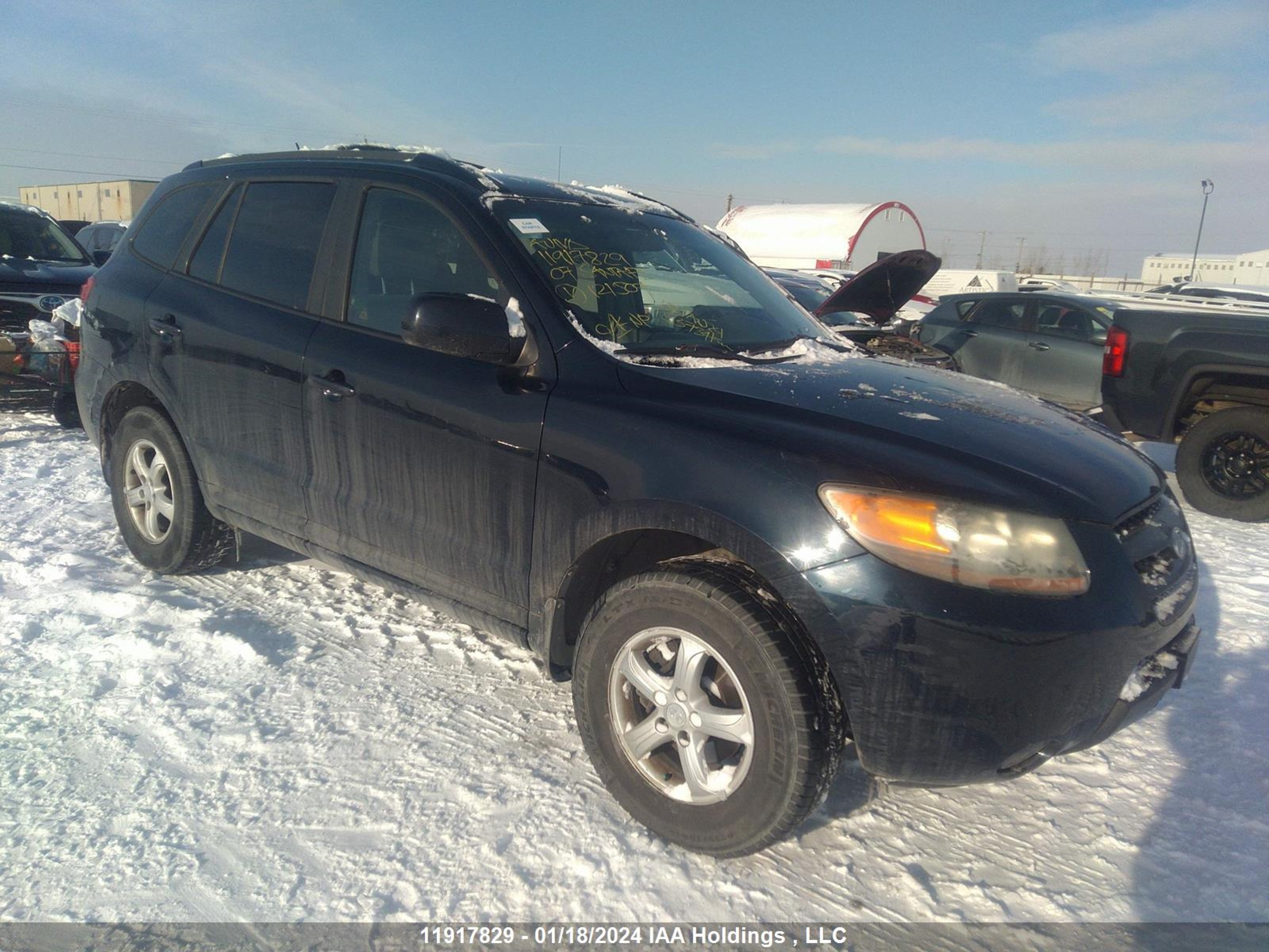 HYUNDAI SANTA FE 2007 5nmsg13d17h121509