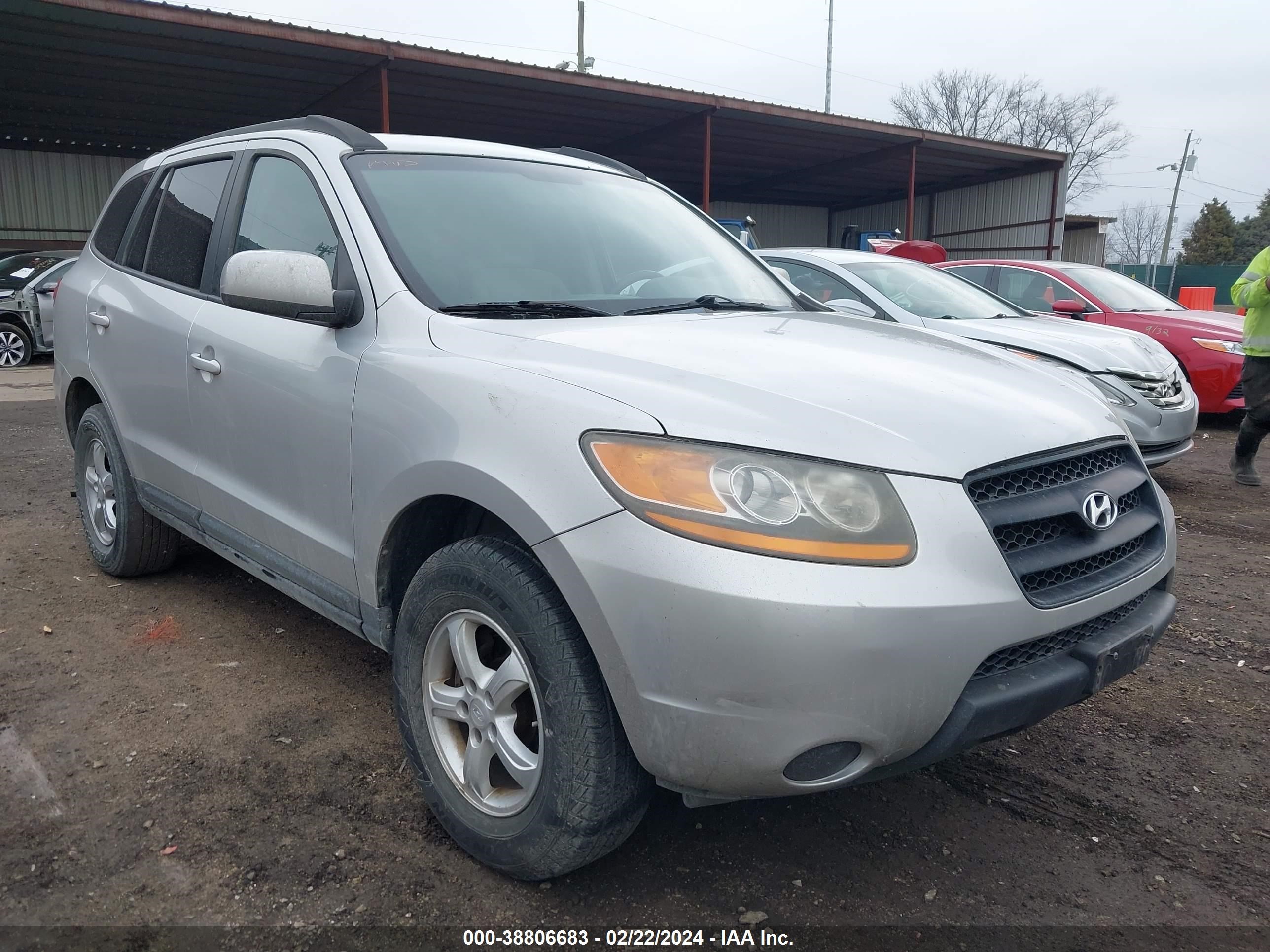 HYUNDAI SANTA FE 2008 5nmsg13d18h200390