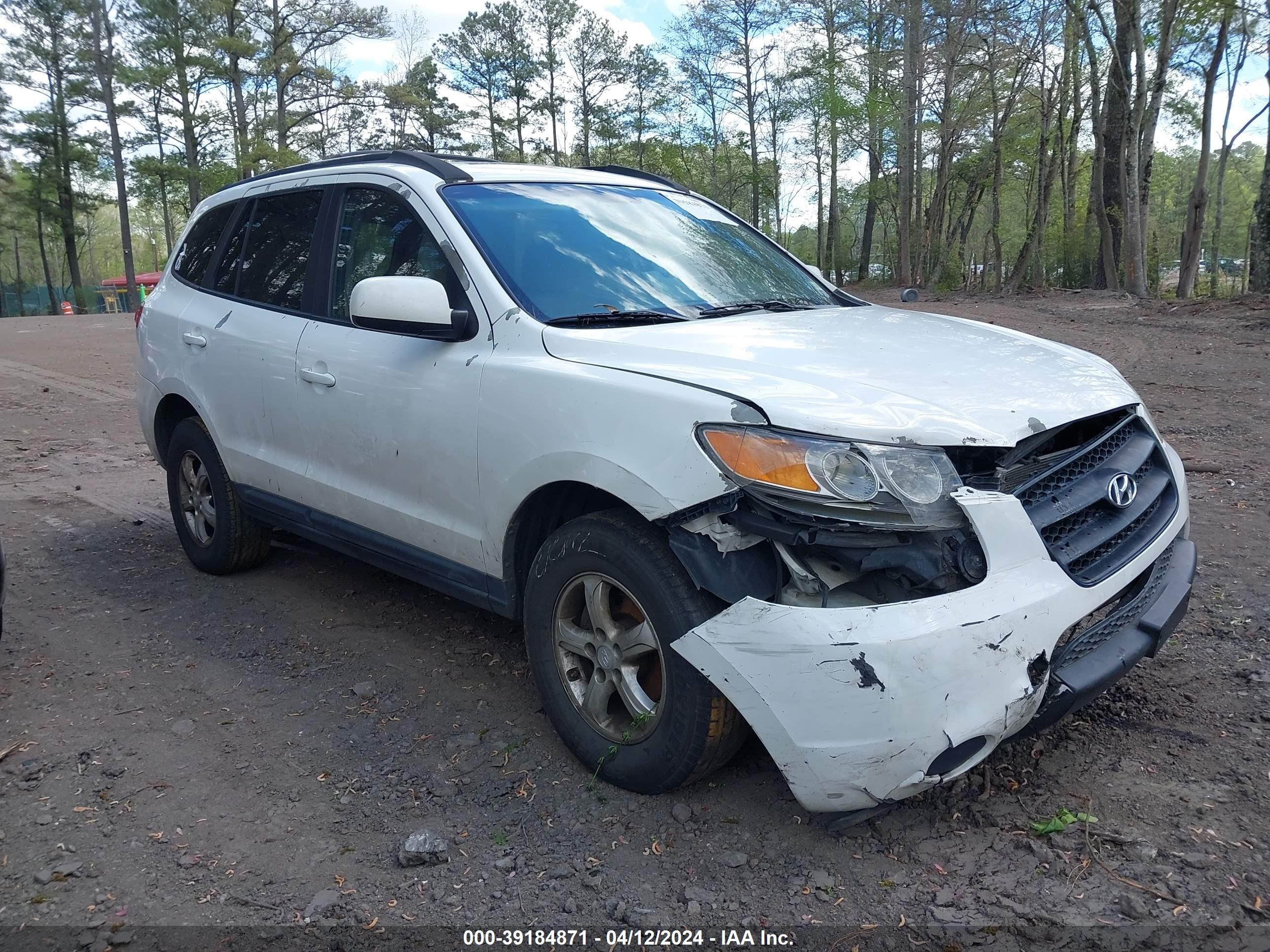 HYUNDAI SANTA FE 2008 5nmsg13d18h208389