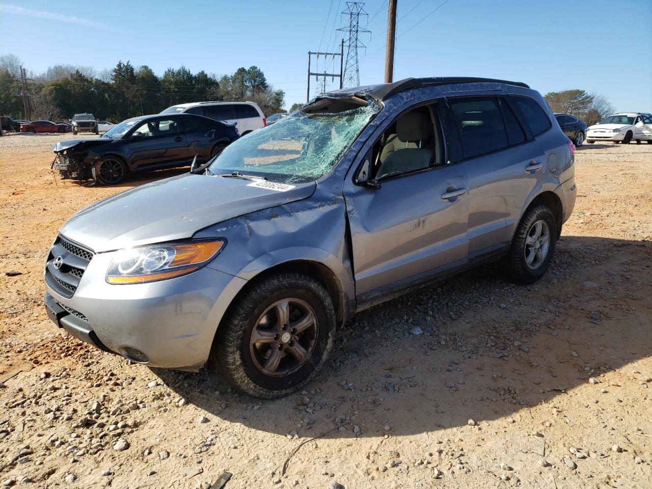 HYUNDAI SANTA FE 2008 5nmsg13d18h212166