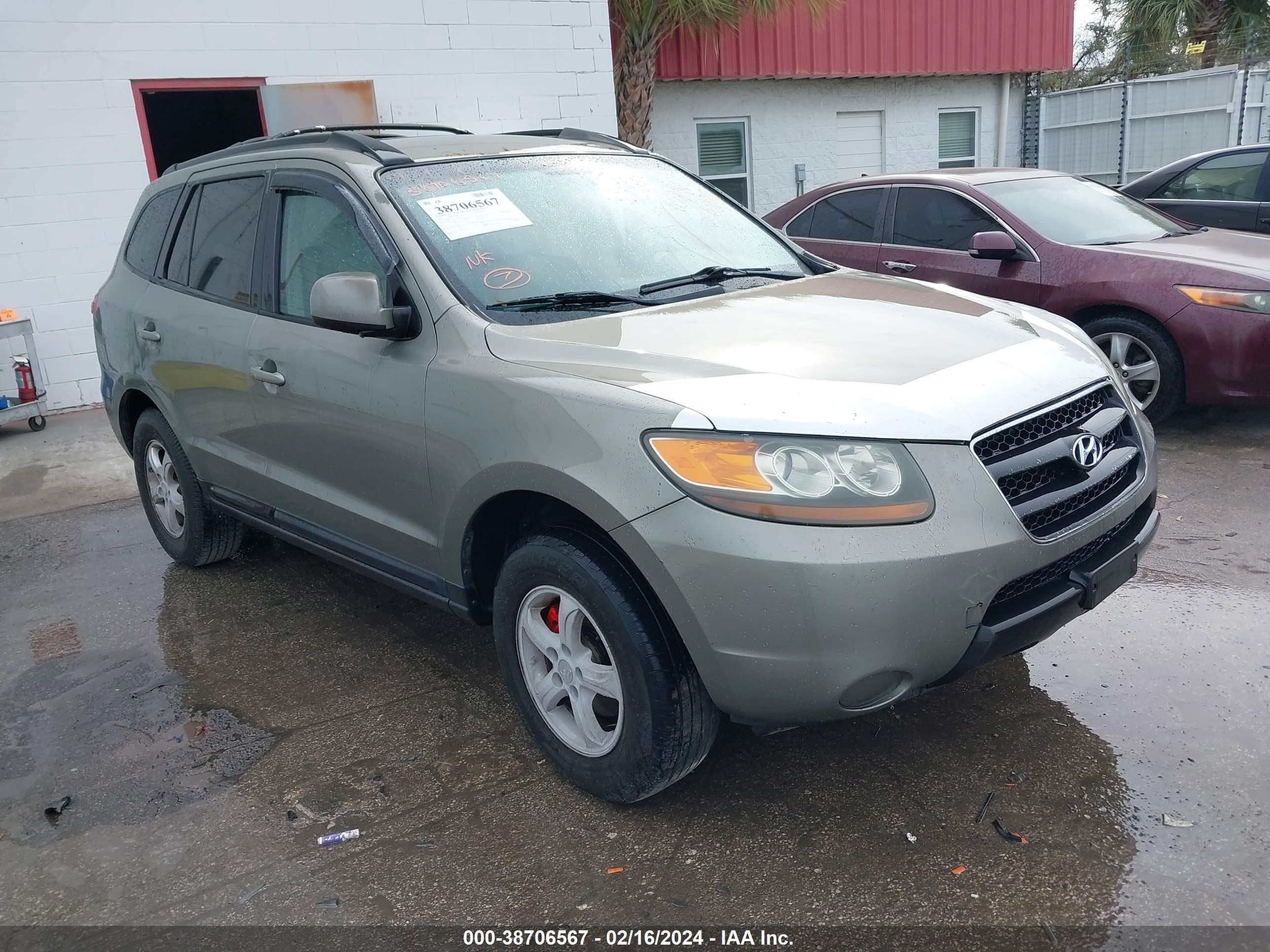 HYUNDAI SANTA FE 2007 5nmsg13d27h057917