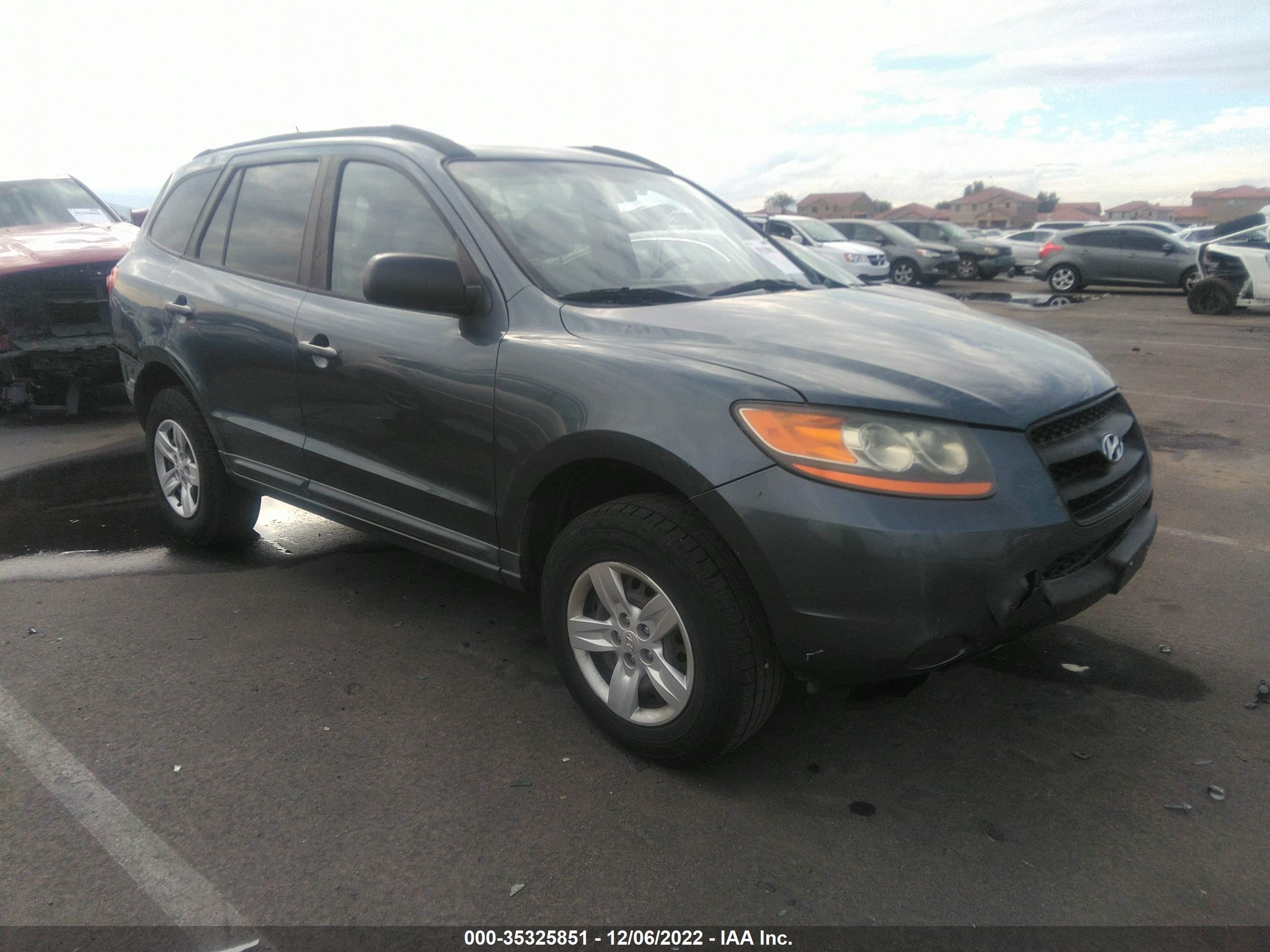 HYUNDAI SANTA FE 2009 5nmsg13d29h229852