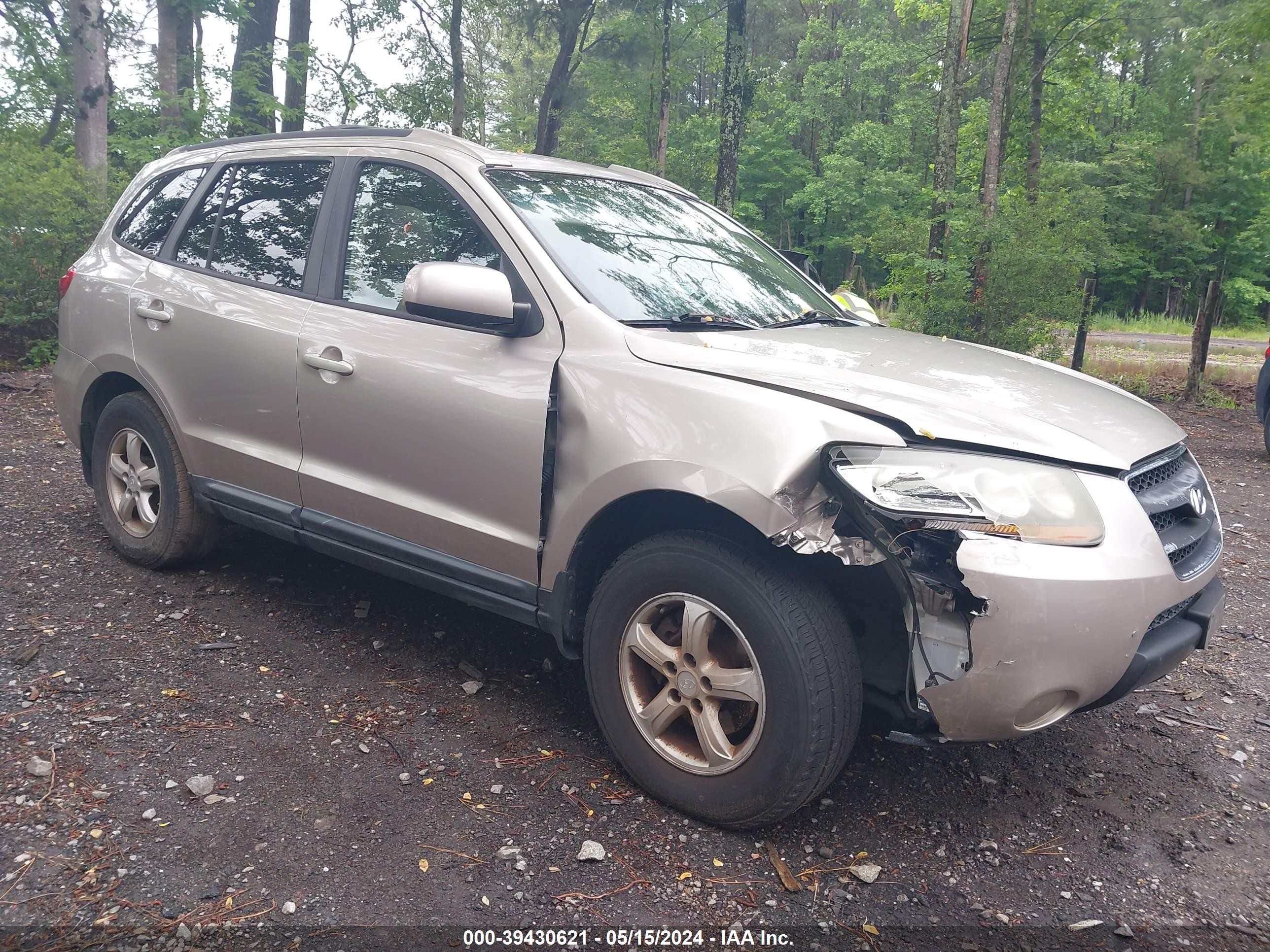 HYUNDAI SANTA FE 2007 5nmsg13d47h105241