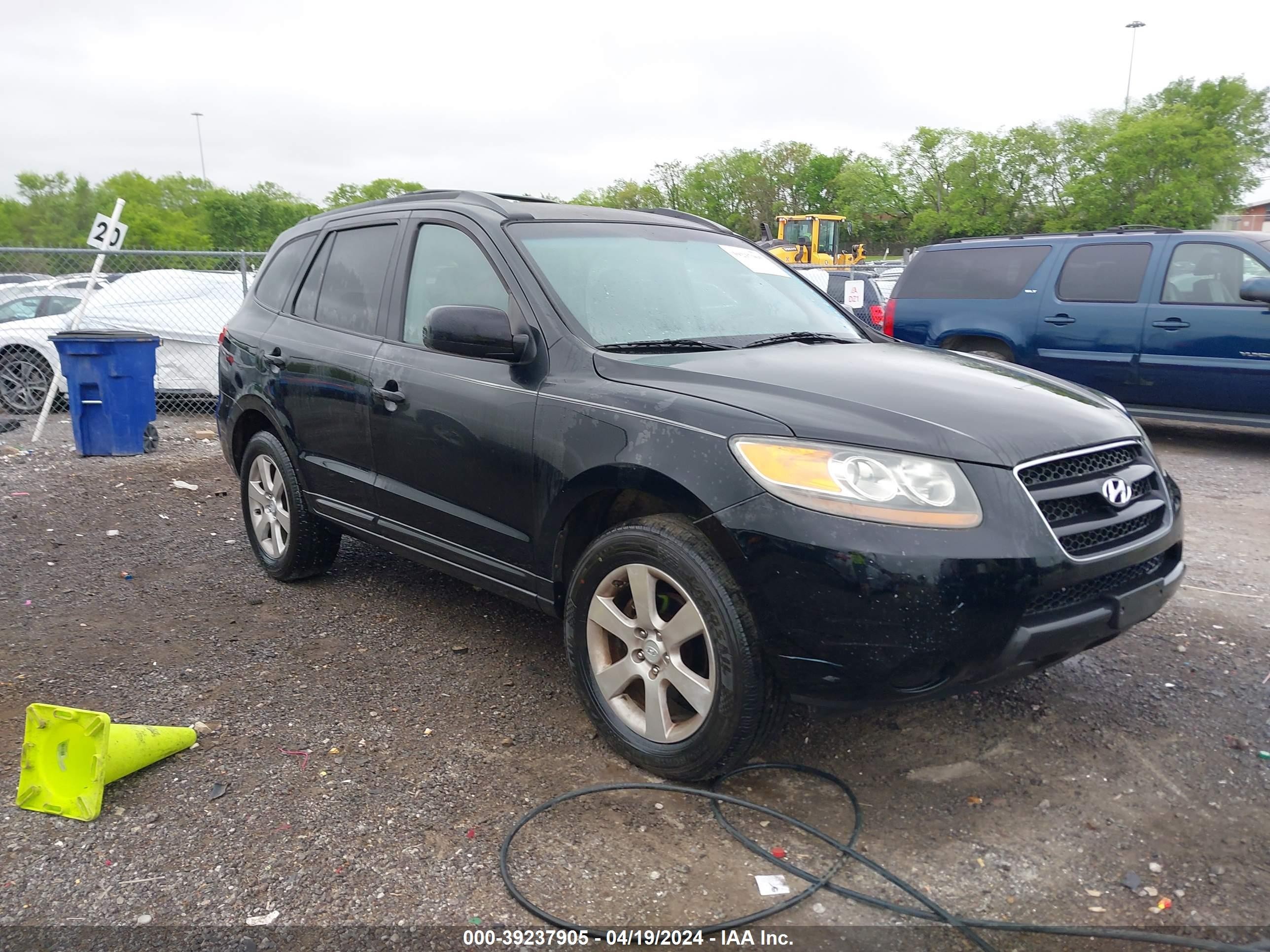 HYUNDAI SANTA FE 2007 5nmsg13d57h114143