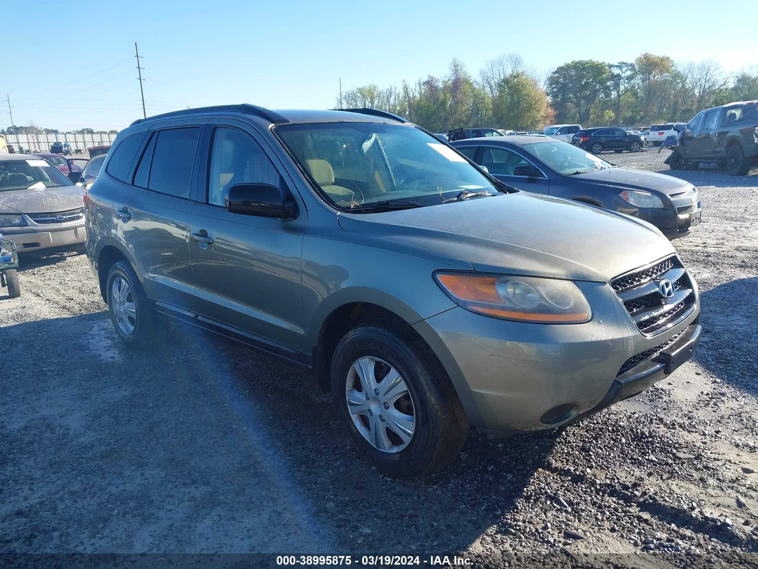 HYUNDAI SANTA FE 2009 5nmsg13d59h329198