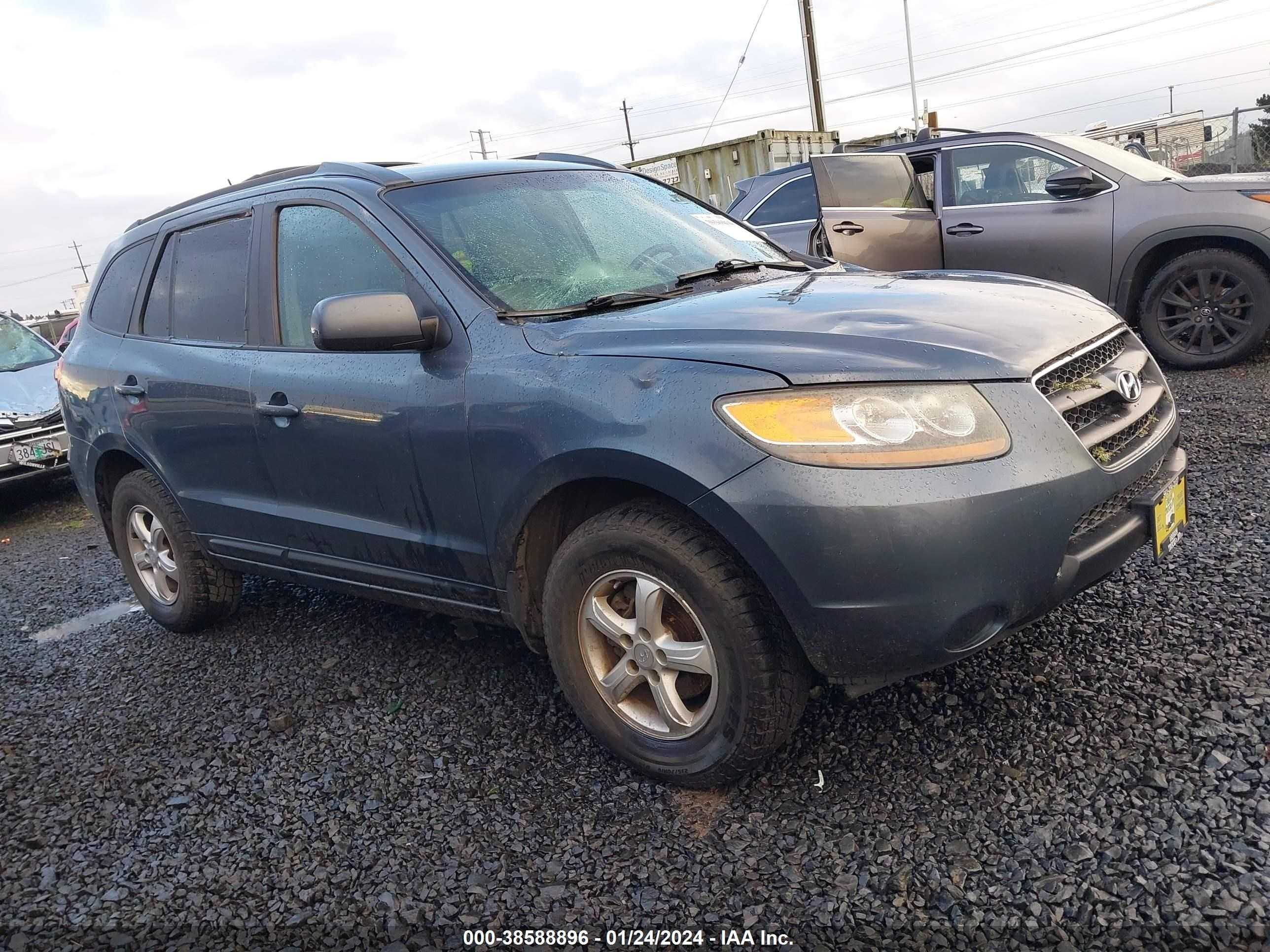 HYUNDAI SANTA FE 2007 5nmsg13d67h110327