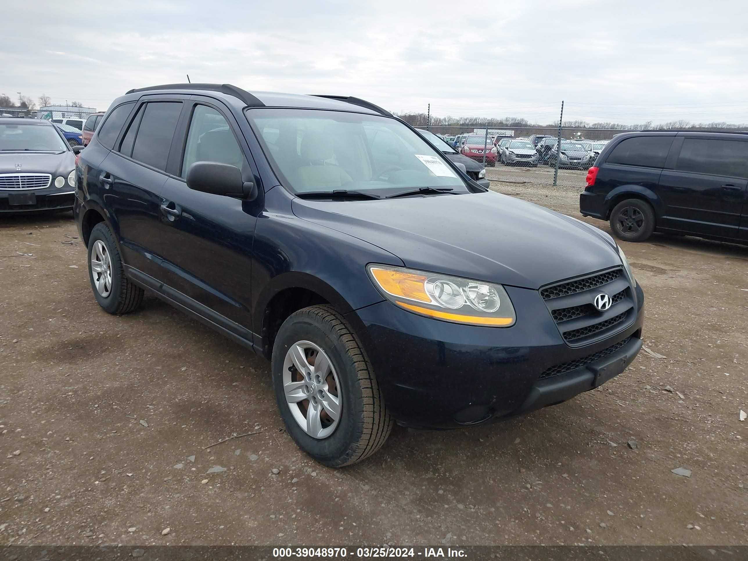 HYUNDAI SANTA FE 2009 5nmsg13d69h278942