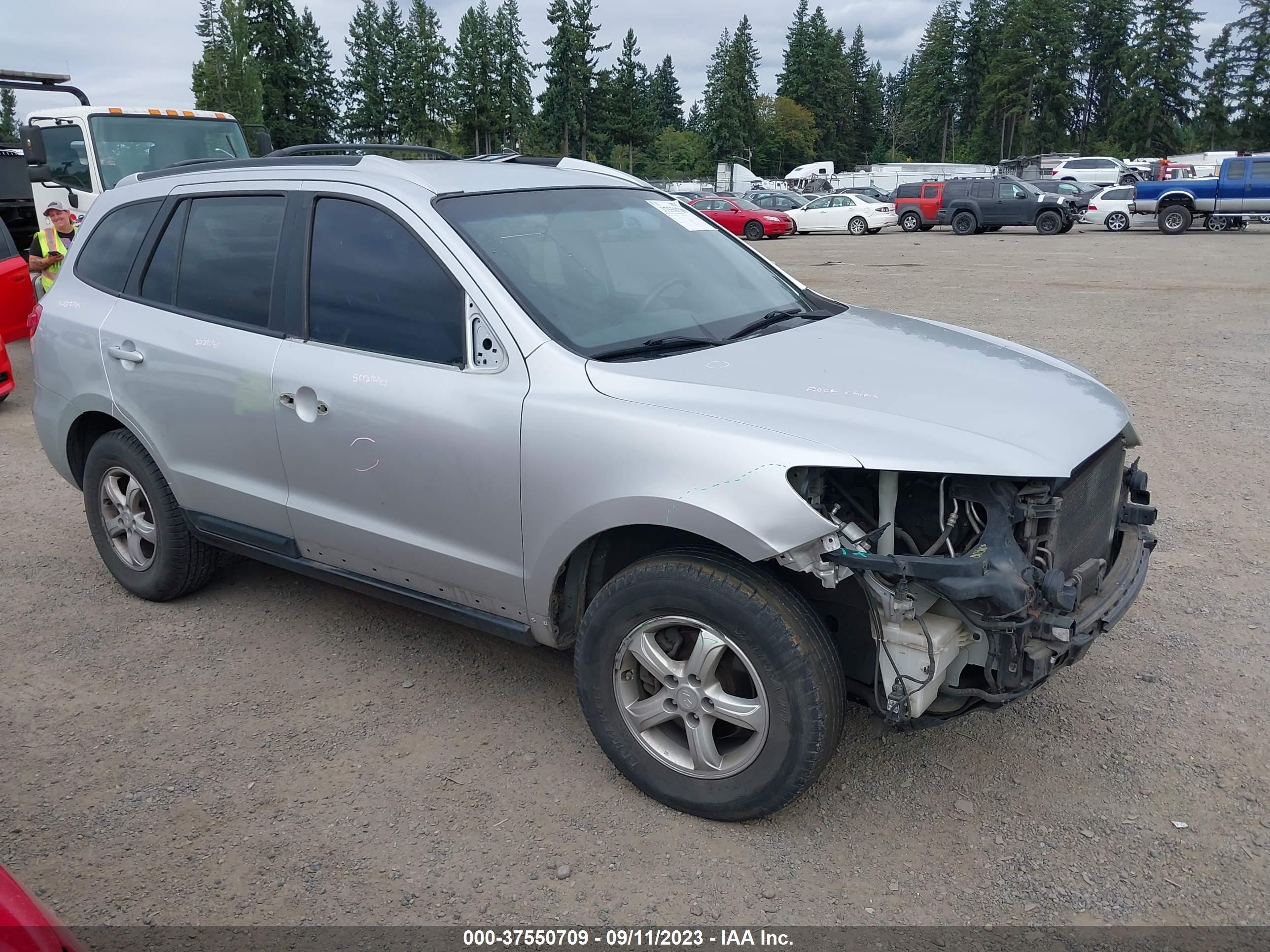 HYUNDAI SANTA FE 2007 5nmsg13d77h093750